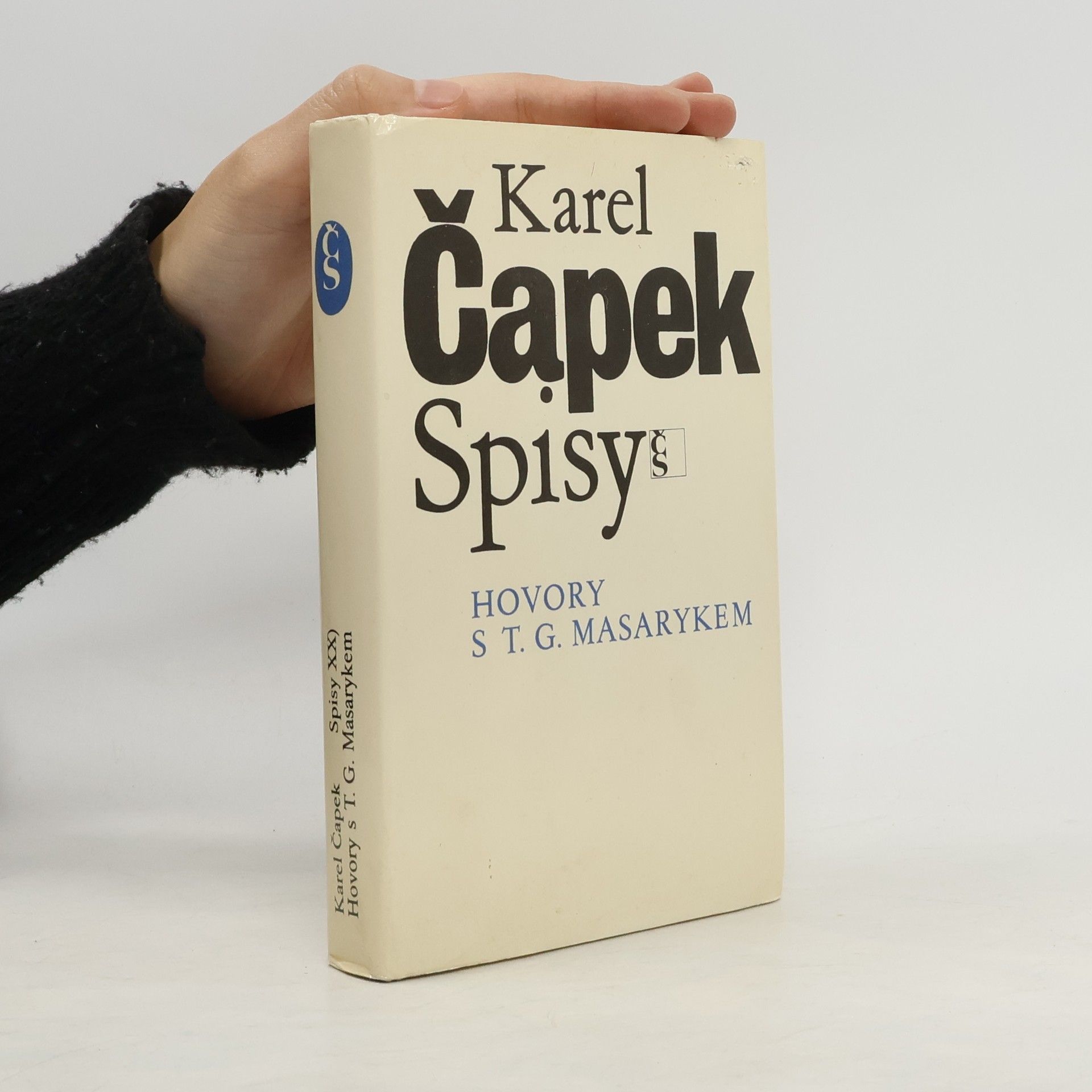 Karel Čapek Hovory s T. G. Masarykem