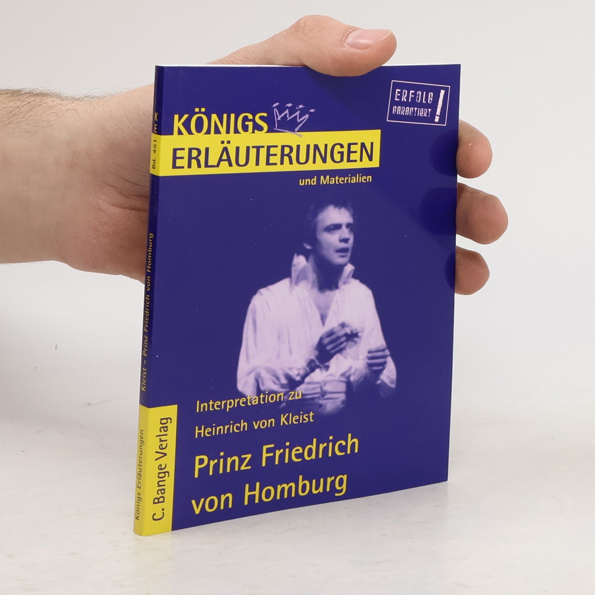 Erläuterungen zu Heinrich von Kleist, Prinz Friedrich von Homburg