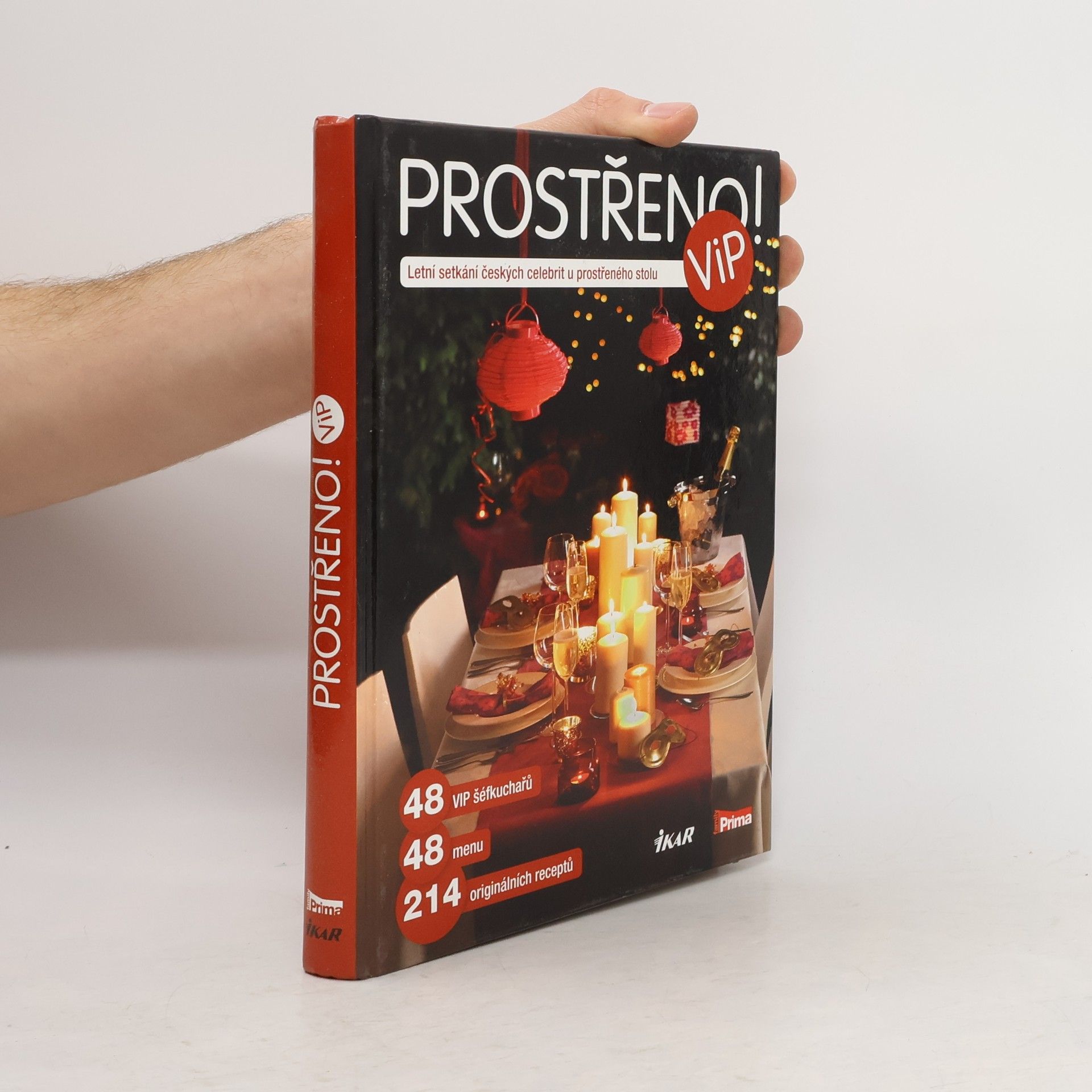 Marie Formáčková Prostřeno! ViP: Letní setkání českých celebrit u prostřeného stolu