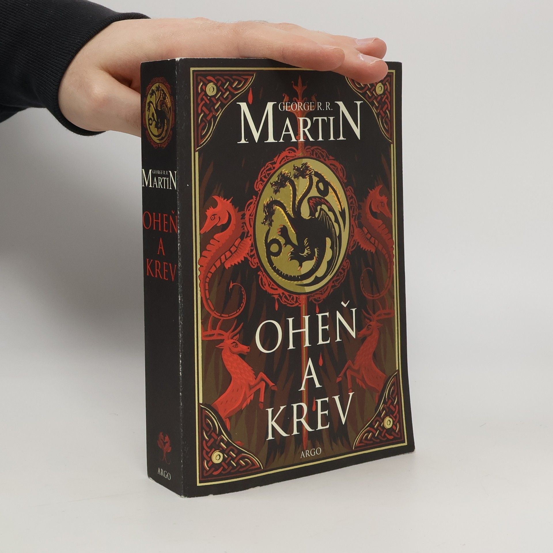 George R. R. Martin Oheň a krev