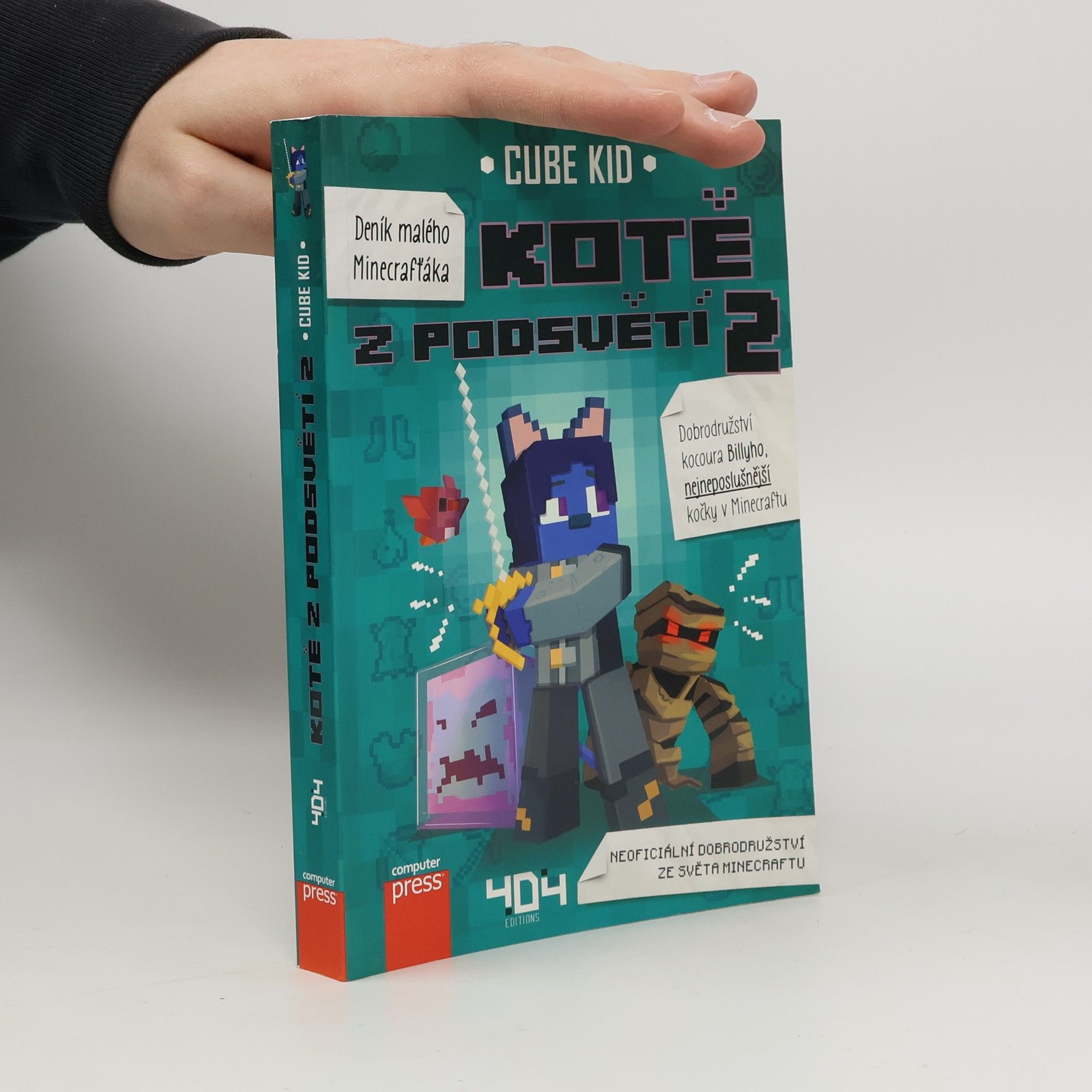 Cube Kid Deník malého Minecrafťáka. Kotě z Podsvětí 2