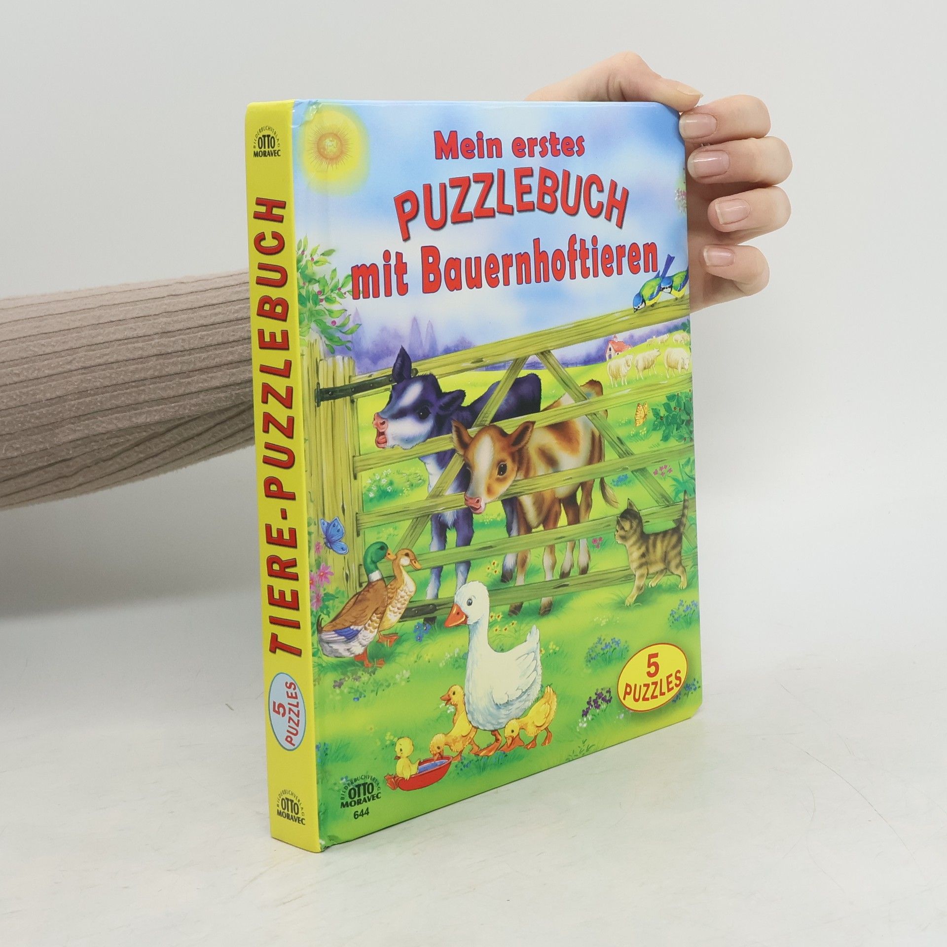 Auteurscollectief Mein erstes Puzzlebuch mit Bauernhoftieren