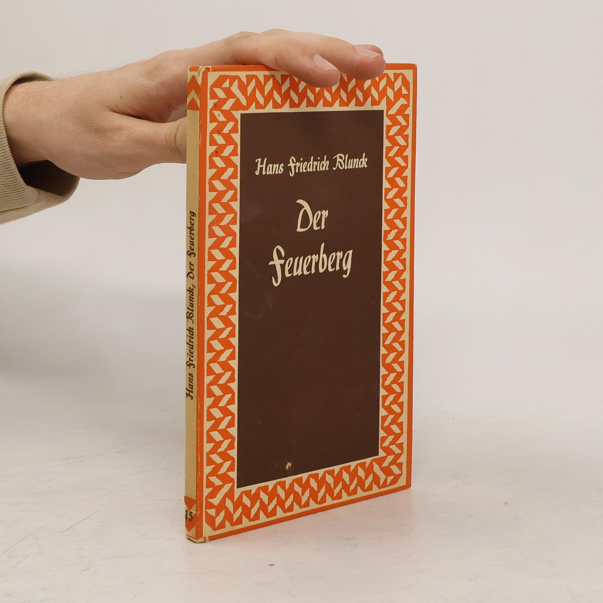 Hans Friedrich Blunck Der Feuerberg