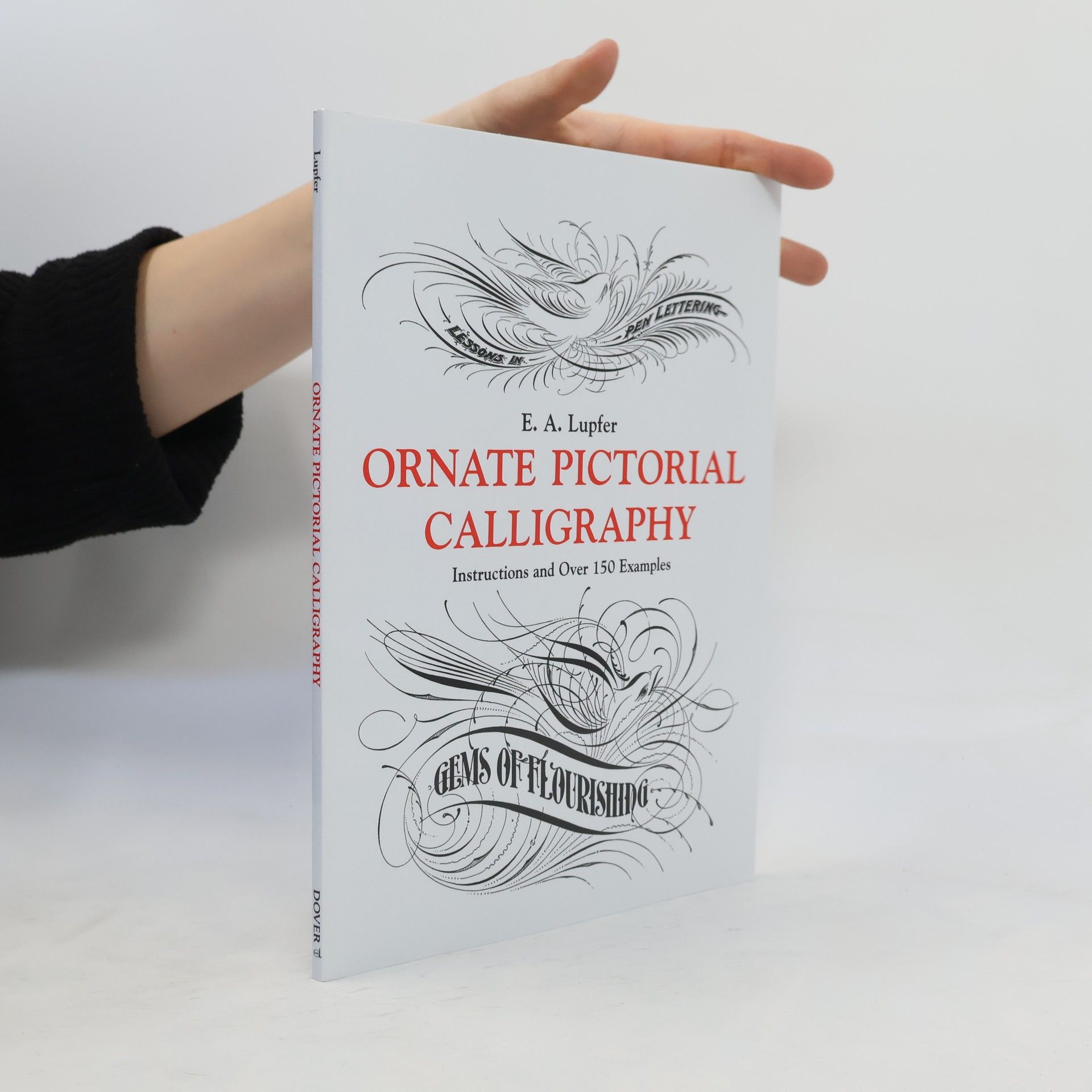 E. A. Lupfer Ornate Pictorial Calligraphy