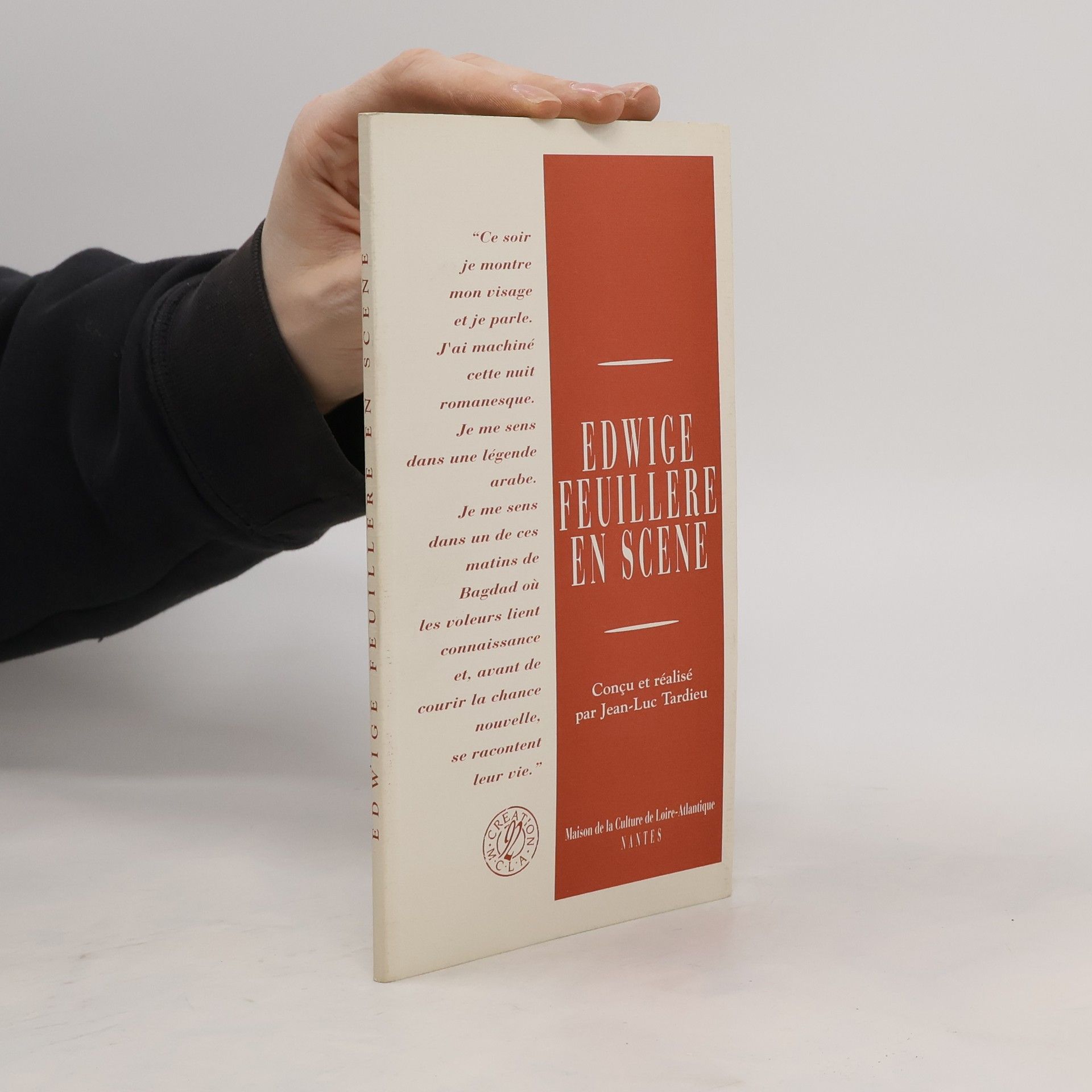 Jean-Luc Tardieu Edwige Feuillère en scène