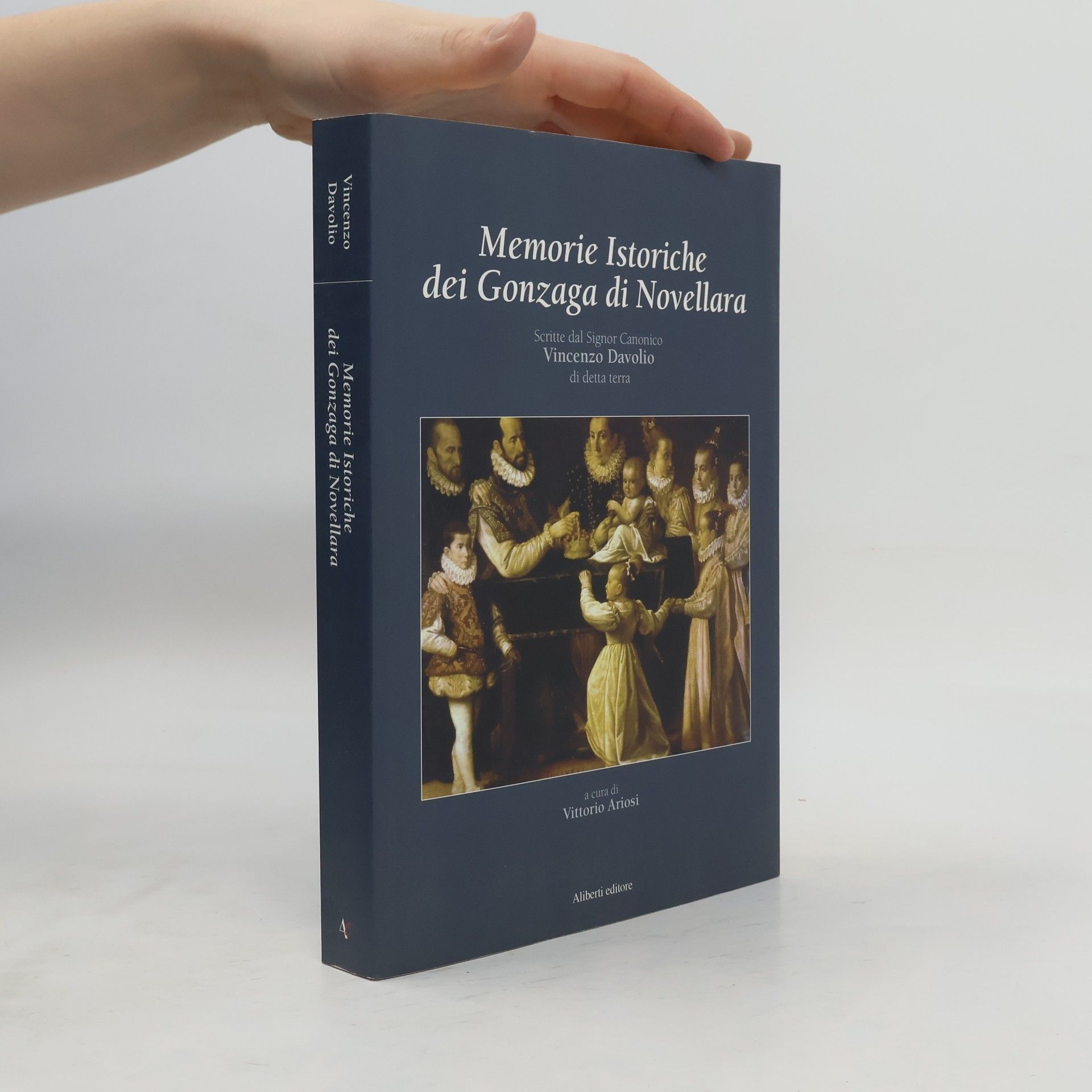 Vincenzo Davolio Memorie Istorische dei Gonzaga di Novellara