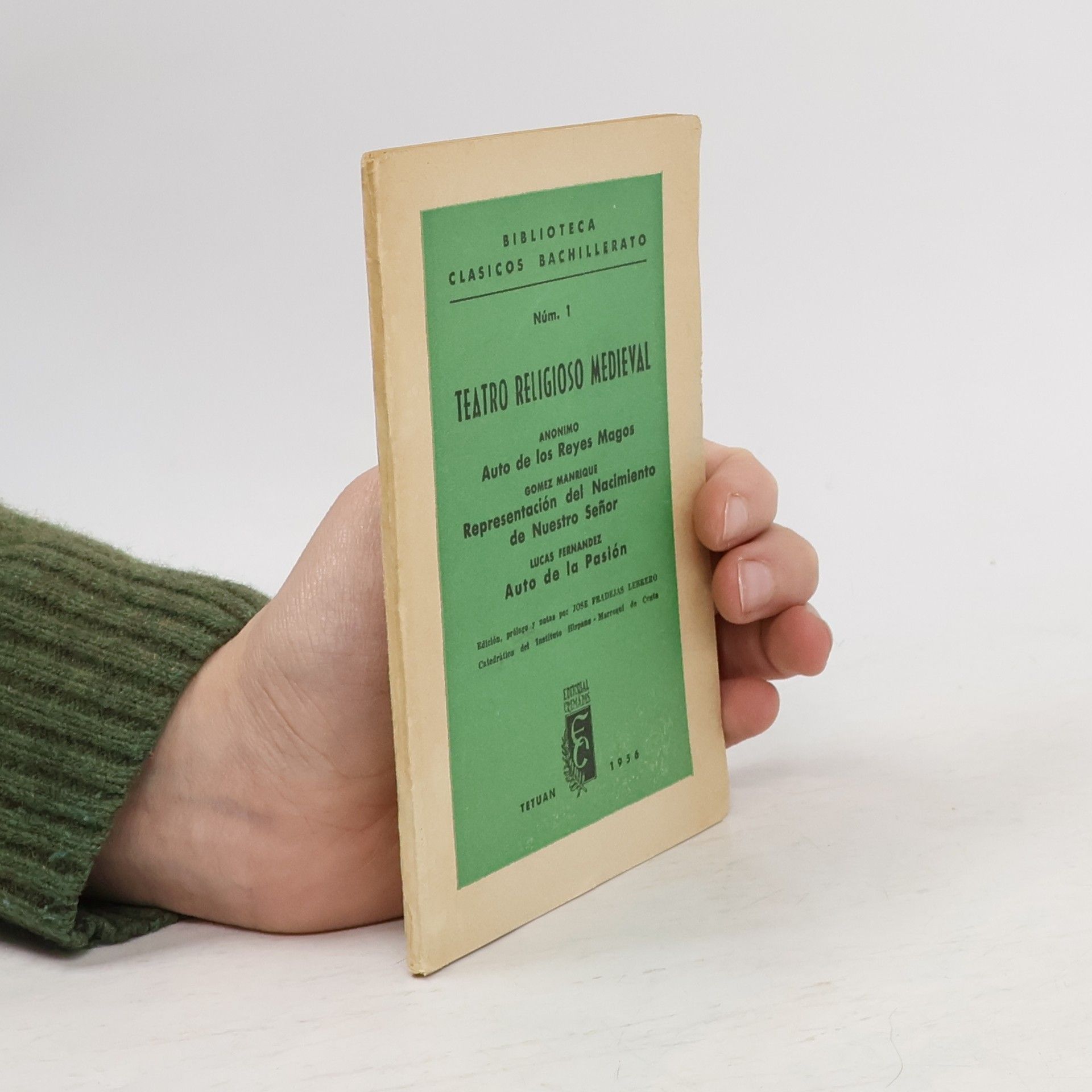 José Fradejas Lebrero Teatro Religioso Medieval
