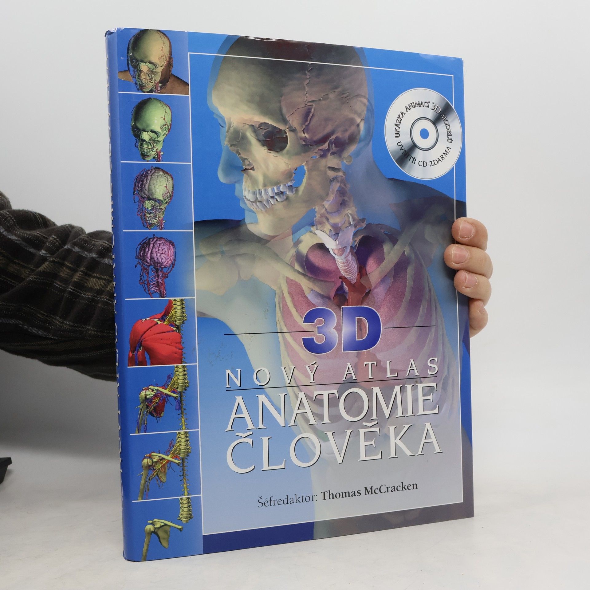 Thomas McCraken Nový atlas anatomie člověka 3D