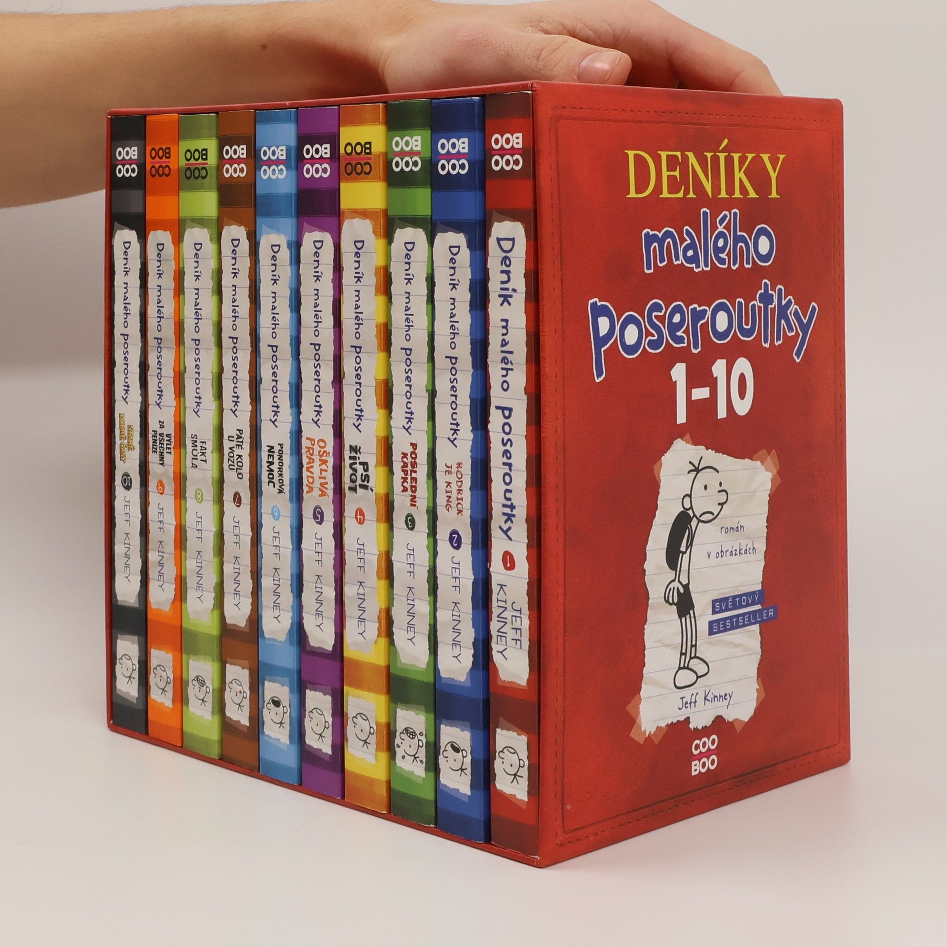 Jeff Kinney Deník malého poseroutky 1-10
