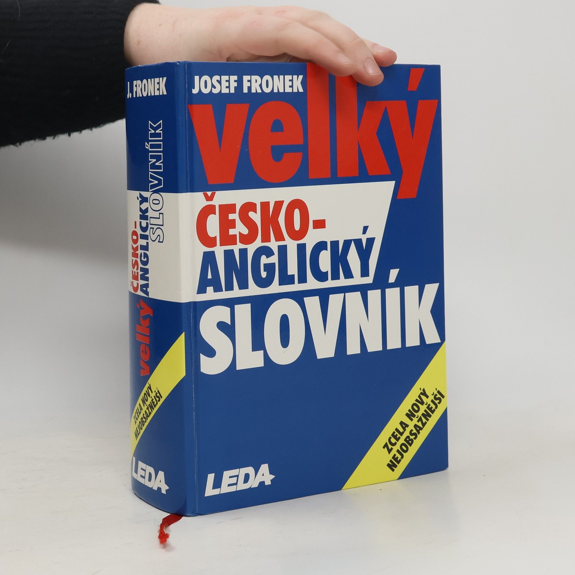 Josef Fronek Velký česko-anglický slovník