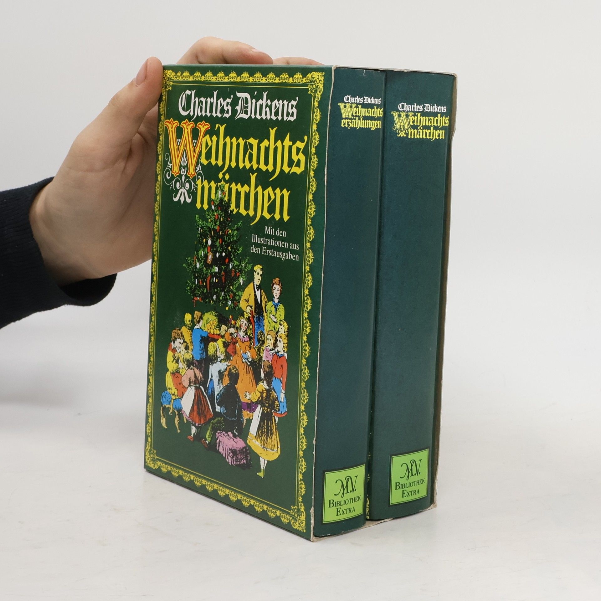 Charles Dickens Weihnachtserzählungen. Mit den Illustrationen aus den Erstausgaben I.-II.