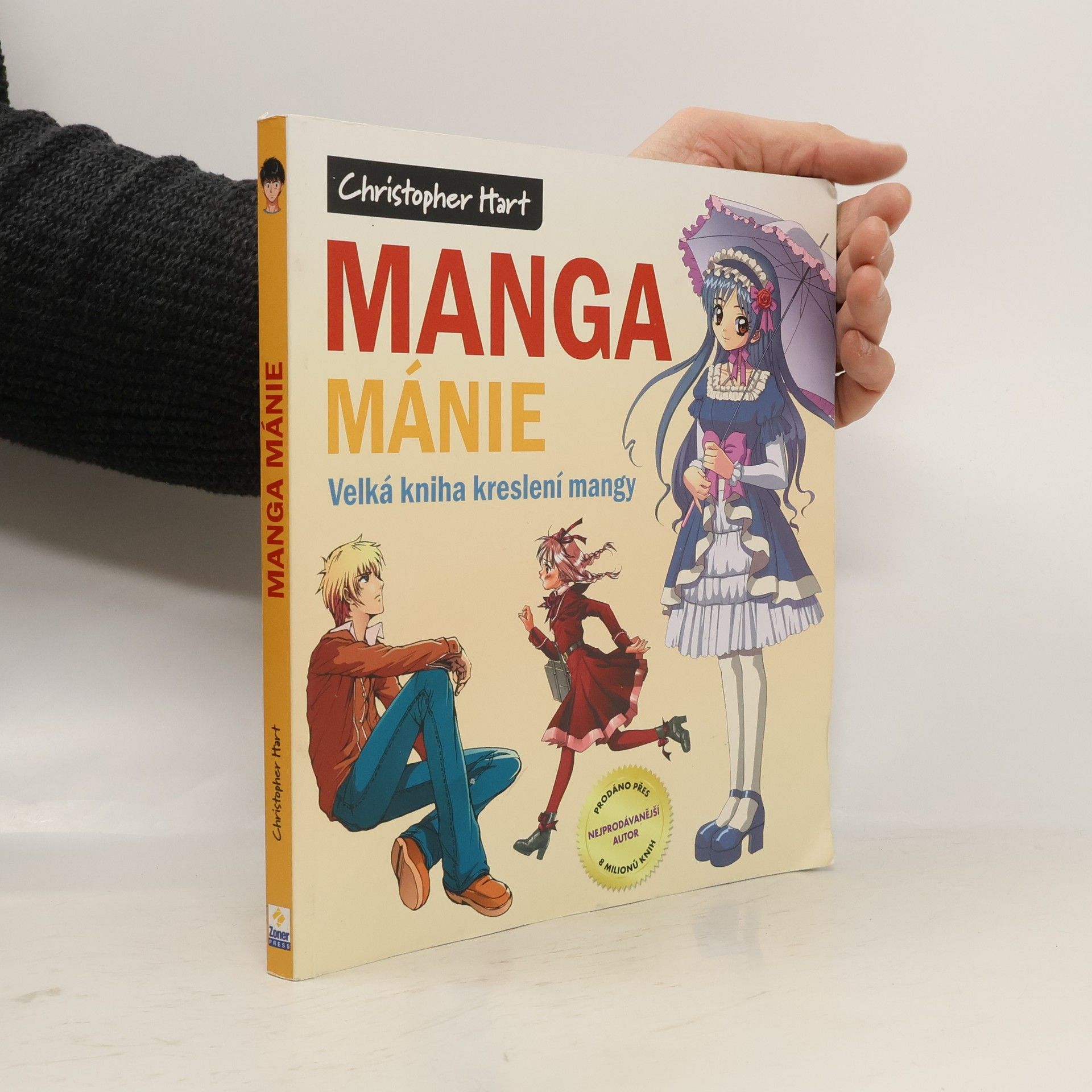 Christopher Hart Manga mánie. Velká kniha kreslení mangy