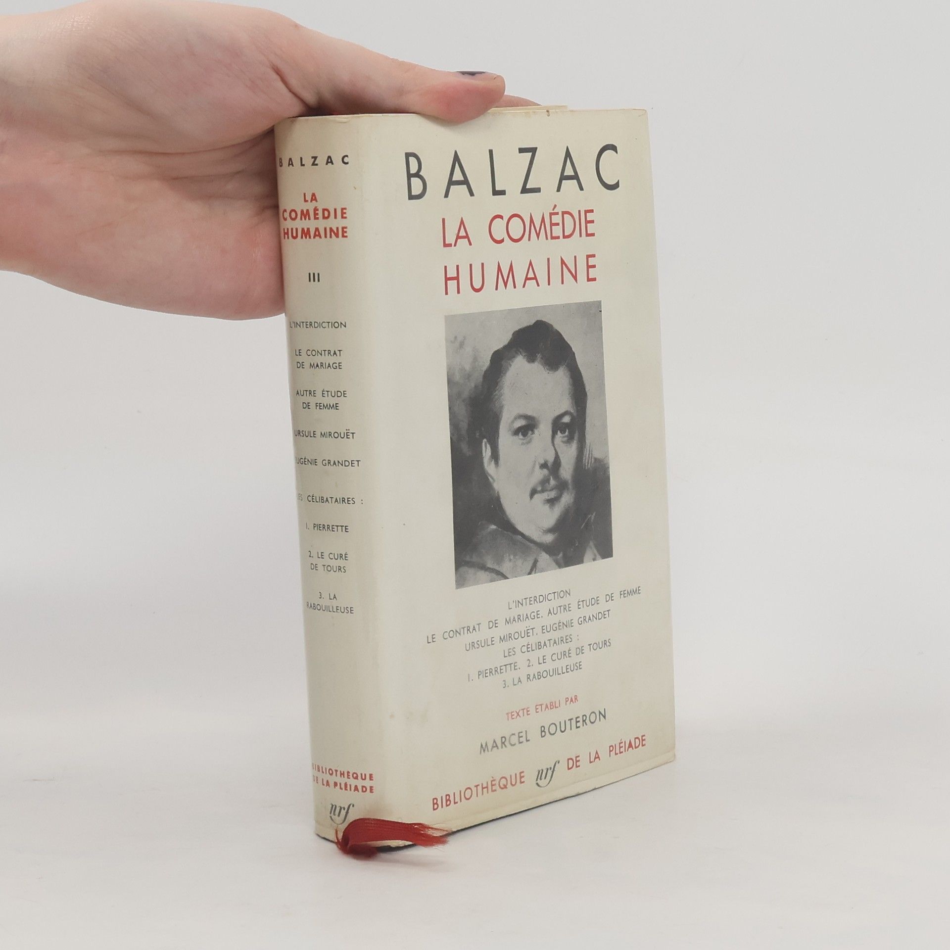 Honoré de Balzac La Comédie humaine III