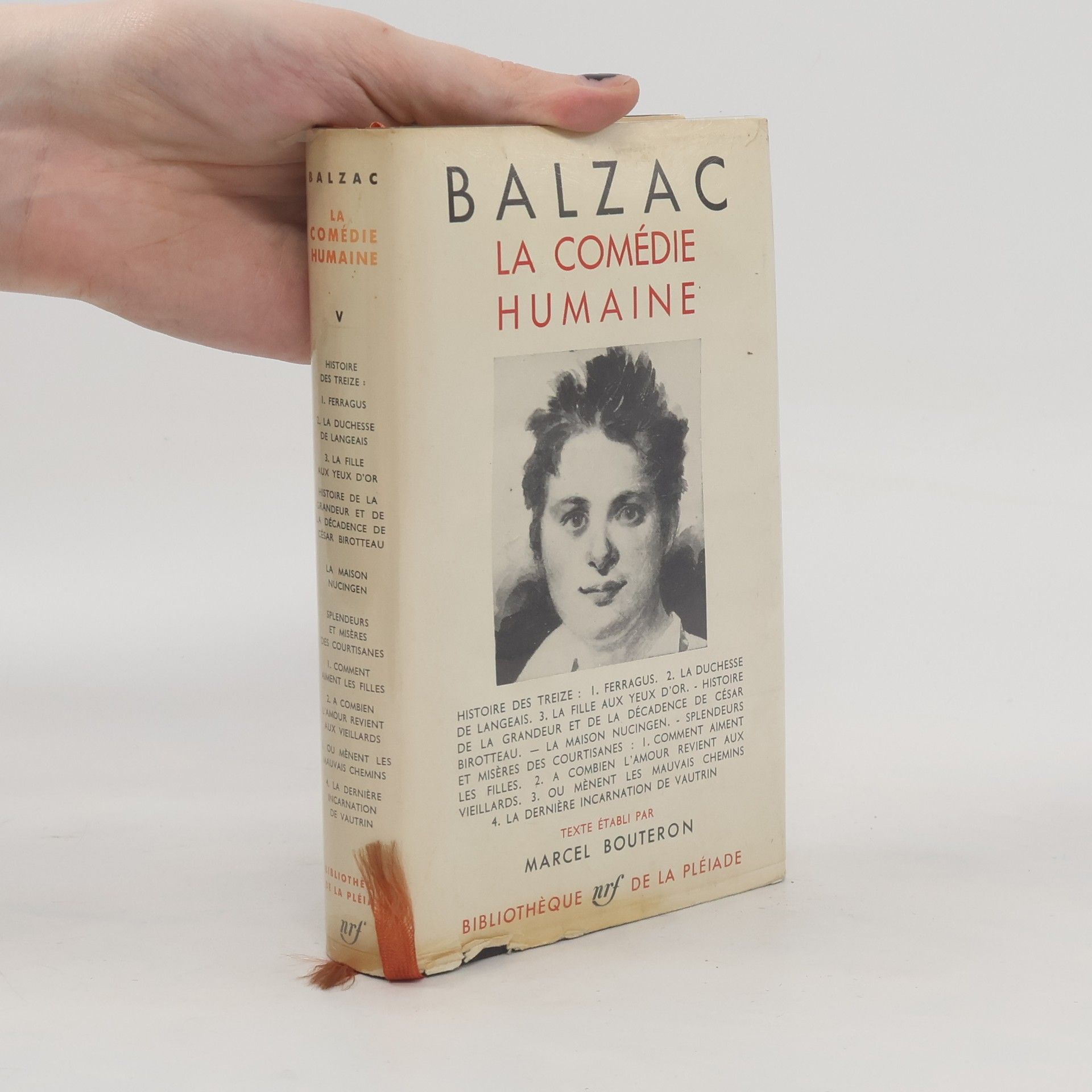 Honoré de Balzac La Comédie Humaine V
