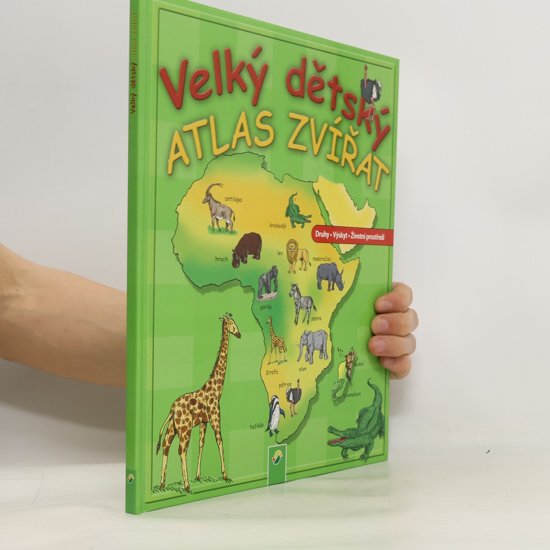 Autorenkollektiv Velký dětský atlas zvířat