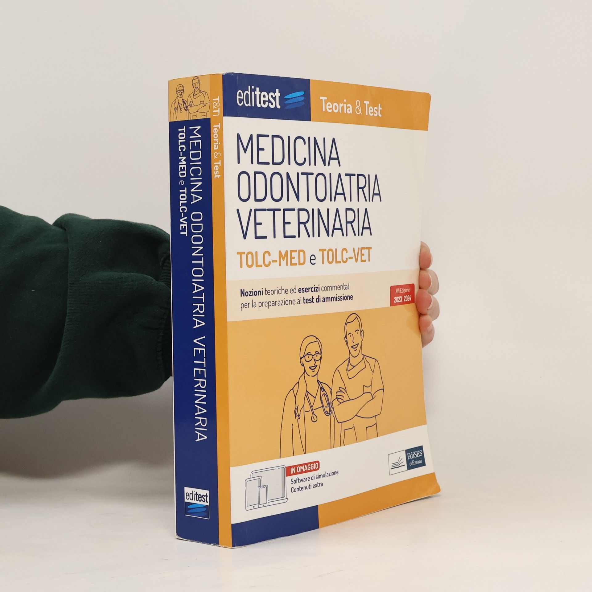 Autorenkollektiv EdiTEST. Manuale di teoria. Medicina, Odontoiatria, Veterinaria TOLC-MED e TOLC-VET