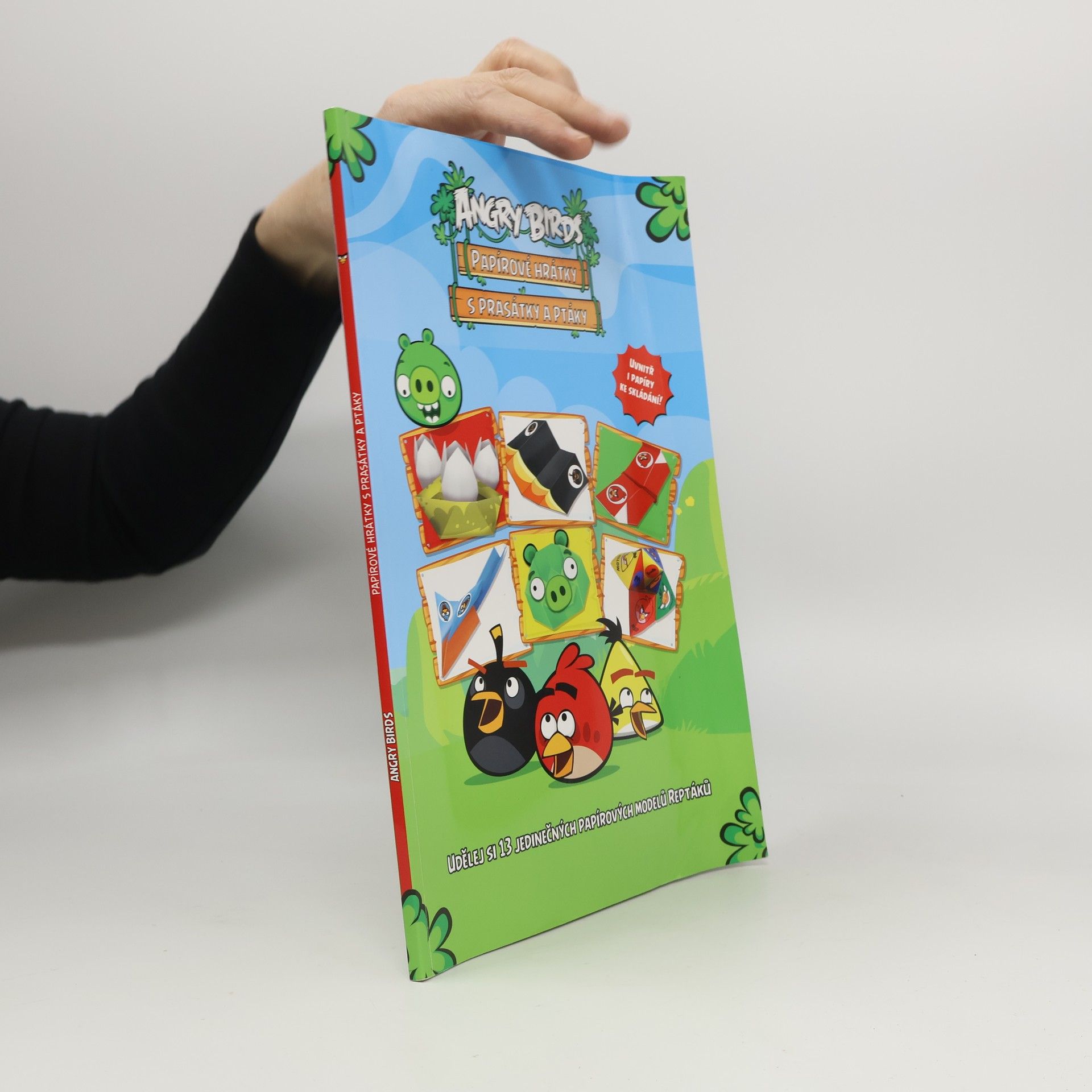 Collectif d'auteurs Angry Birds papírové hrátky s prasátky a ptáky