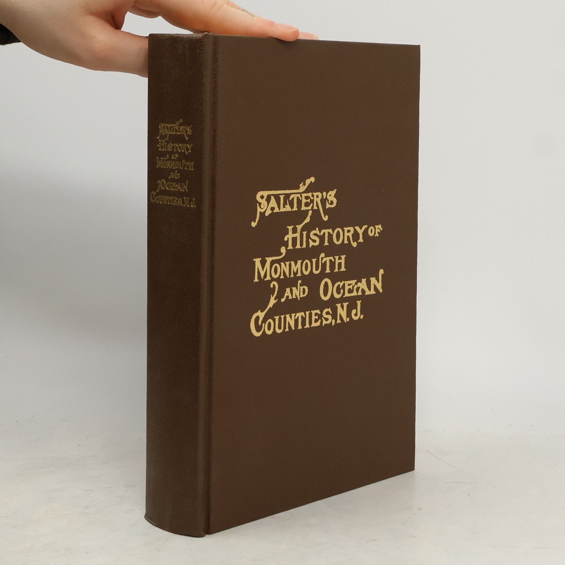 Edwin Salter A History of Monmouth and Ocean Counties