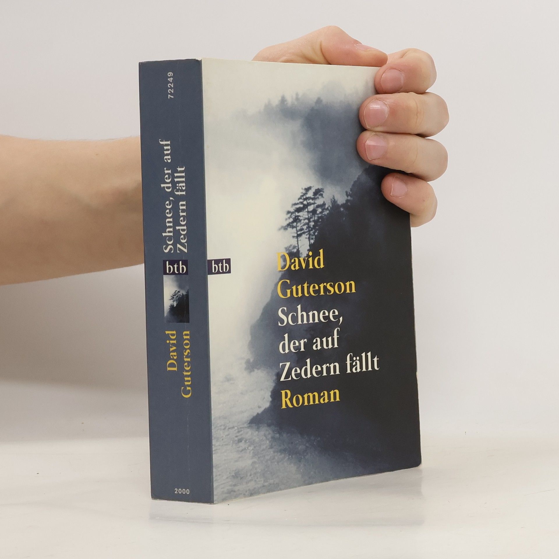 David Guterson Schnee, der auf Zedern fällt
