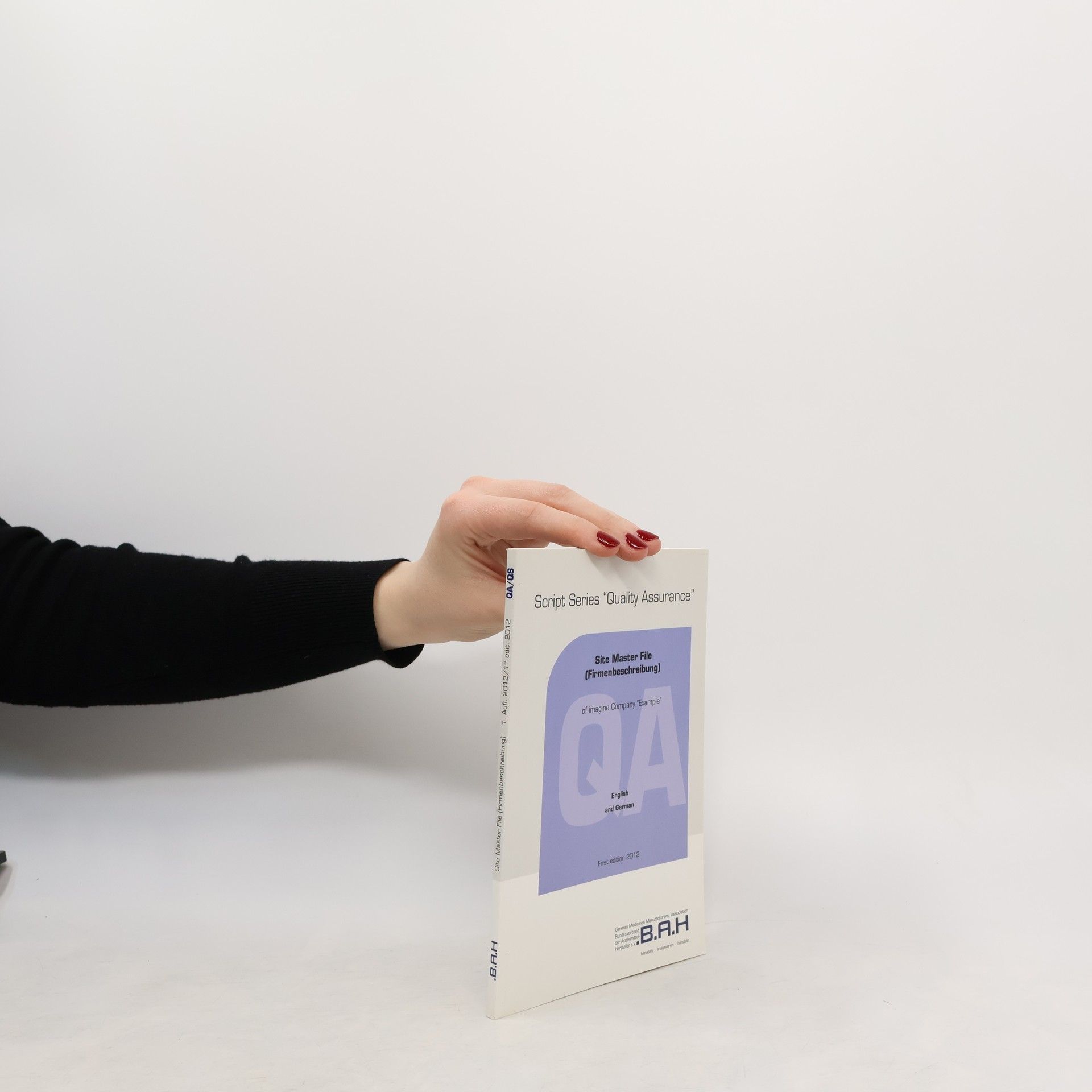 Kolektiv autorů Firmenbeschreibung (Site Master File - SMF)