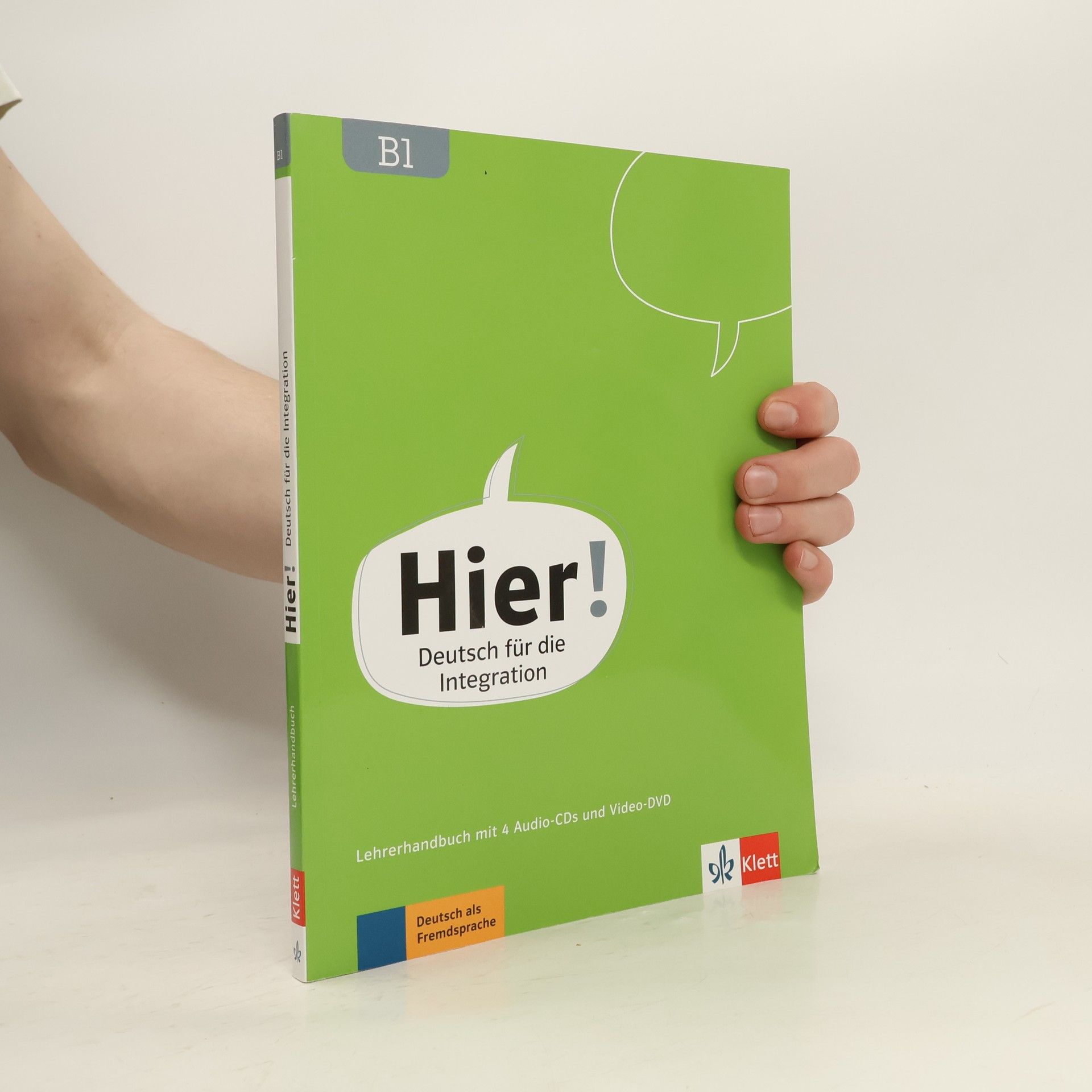 Autorenkollektiv Hier! B1. Lehrerhandbuch mit 4 Audio-CDs und Video-DVD