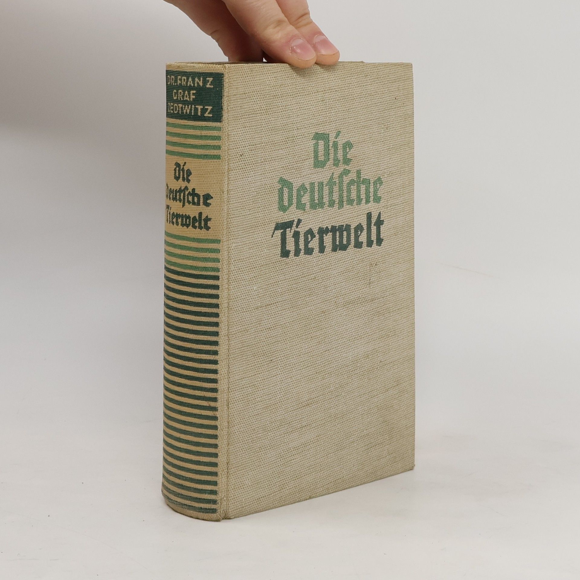Franz Xaver Graf Zedtwitz Die deutsche Tierwelt
