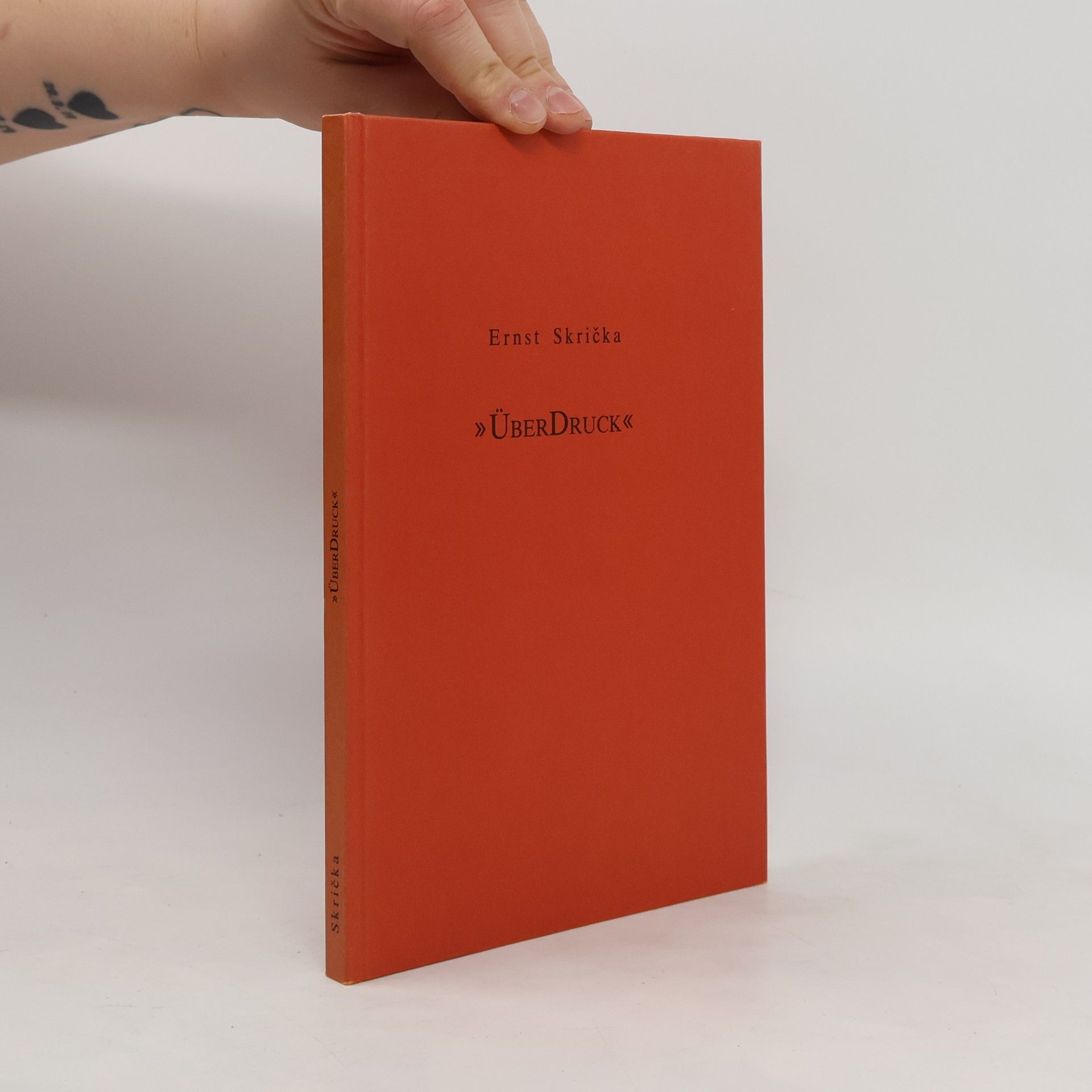 Ernst Skrička Überdruck
