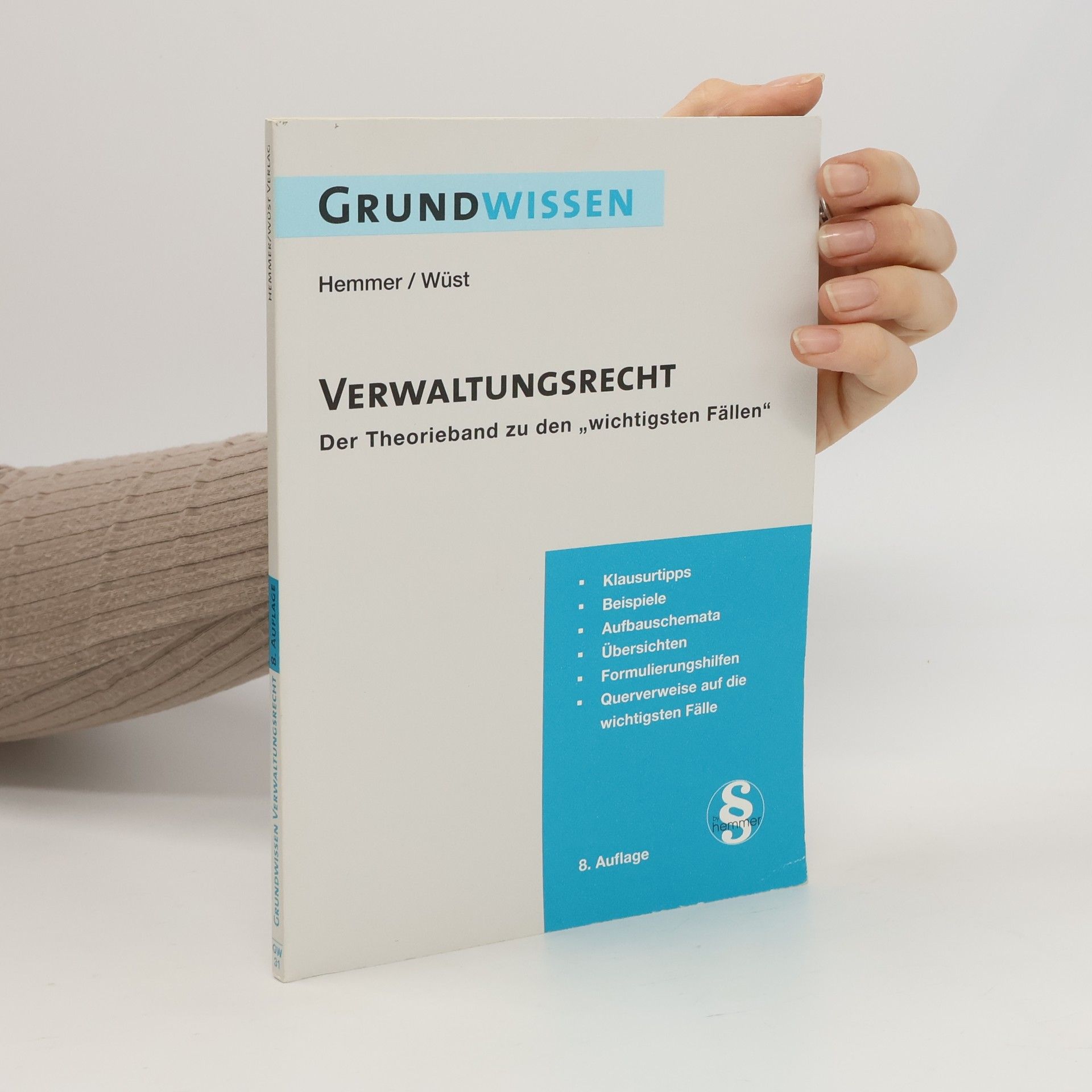 Karl-Edmund Hemmer Grundwissen Verwaltungsrecht
