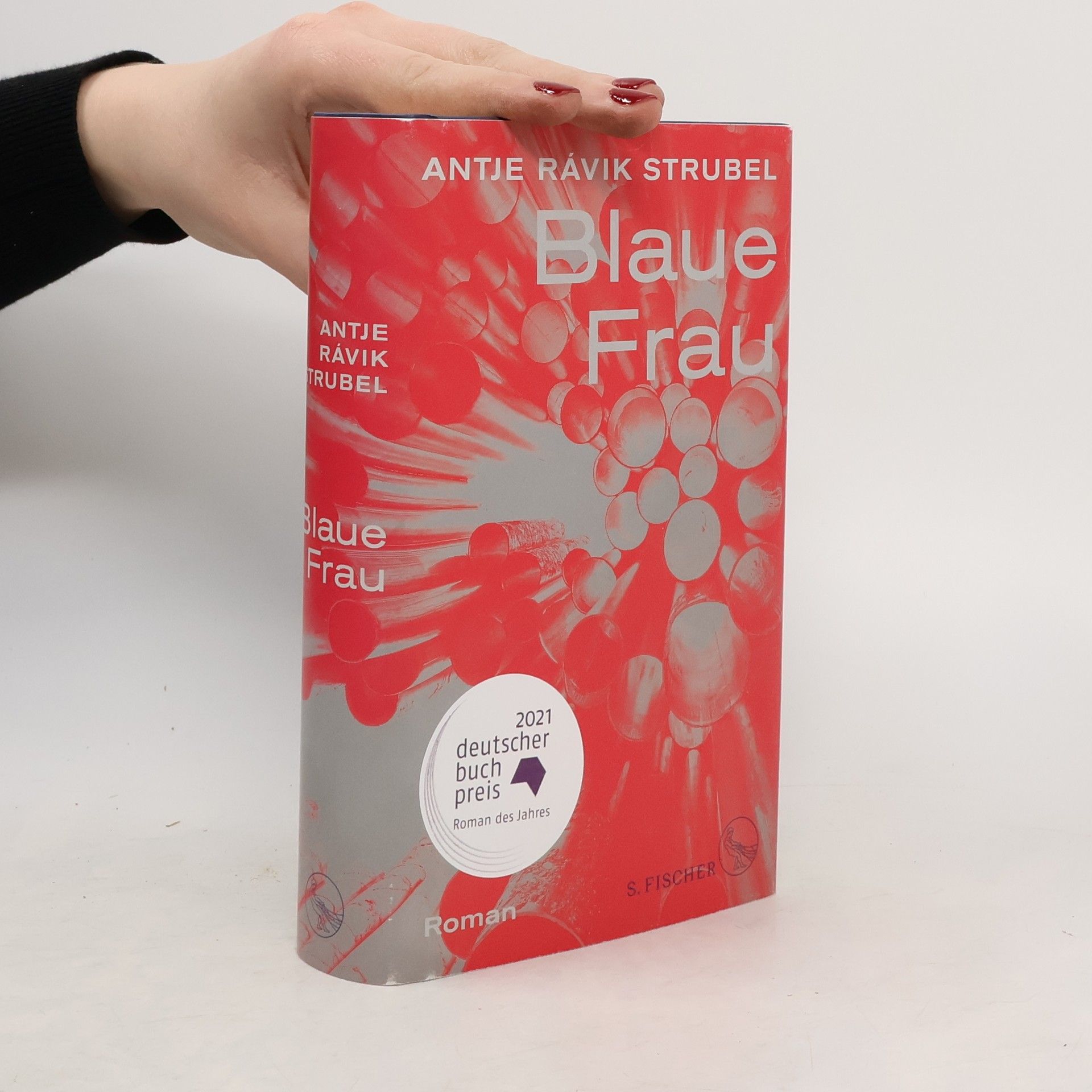 Blaue Frau
