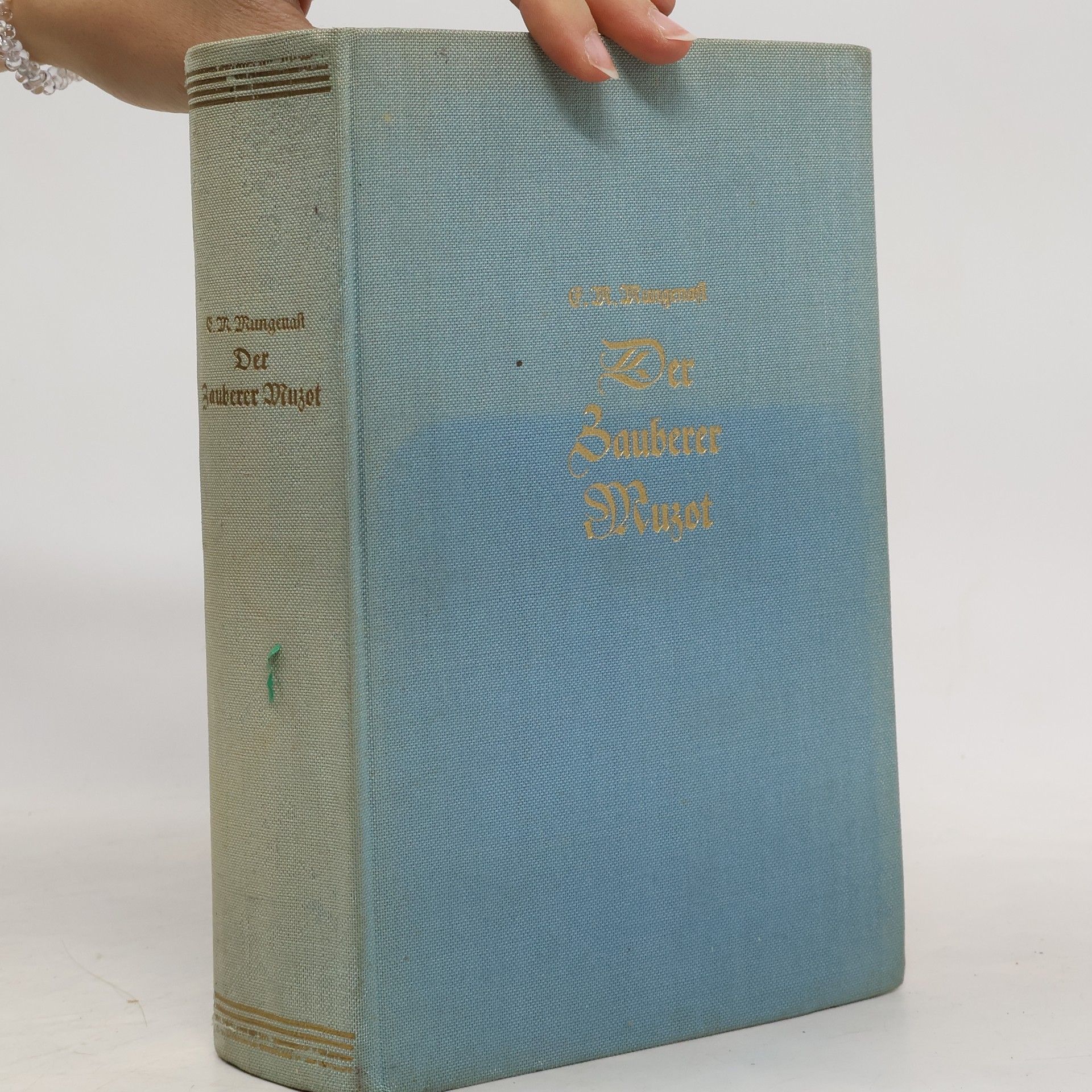 Ernst M Mungenast Der Zauberer Muzot