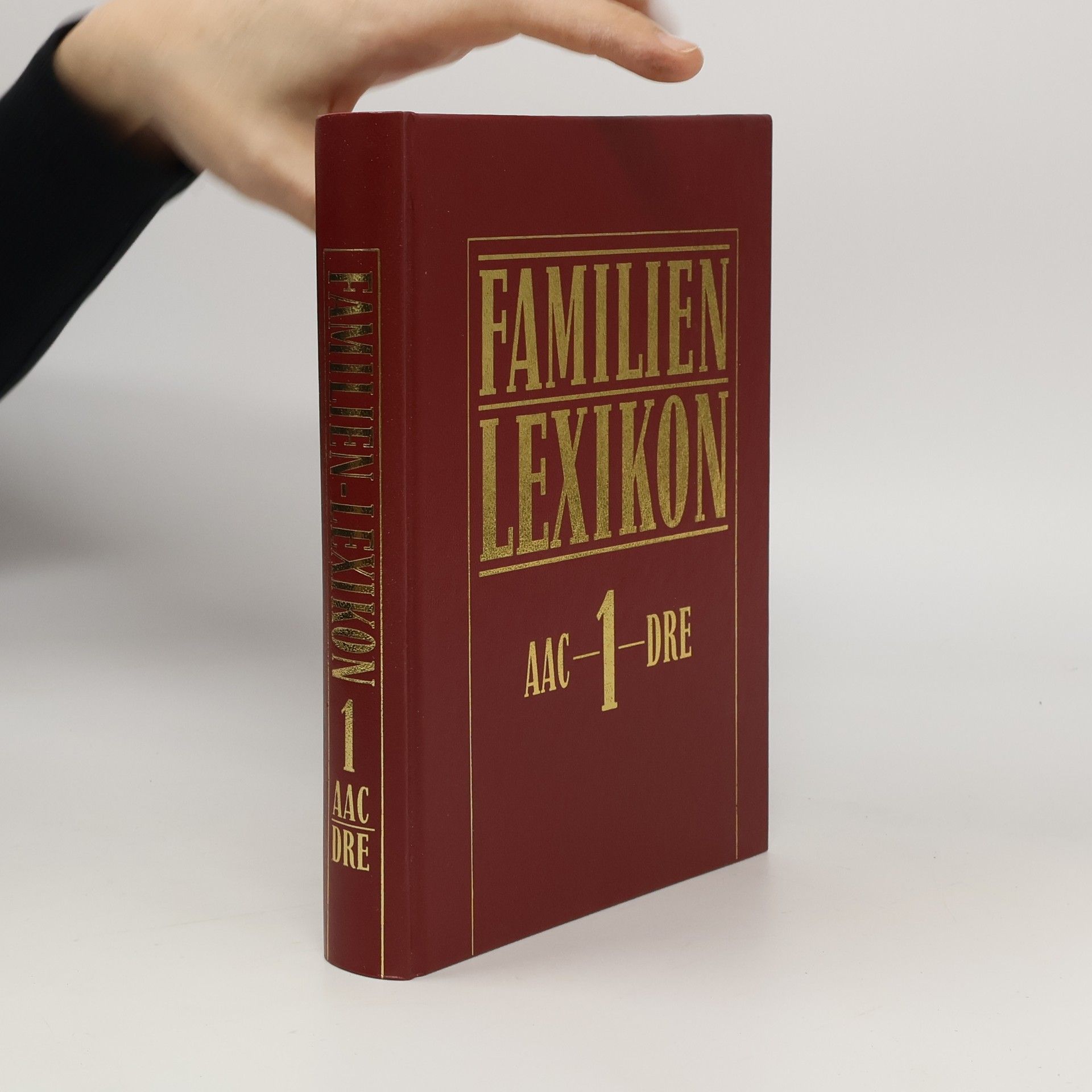 Autorenkollektiv Familien lexikon 1. Aac-Dre