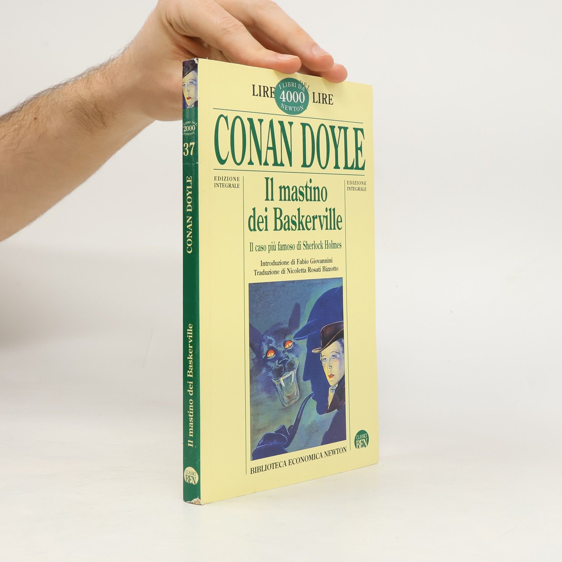 I libri del Lire 2000 Lire Newton - 37: Il mastino dei Baskerville - edizione integrale