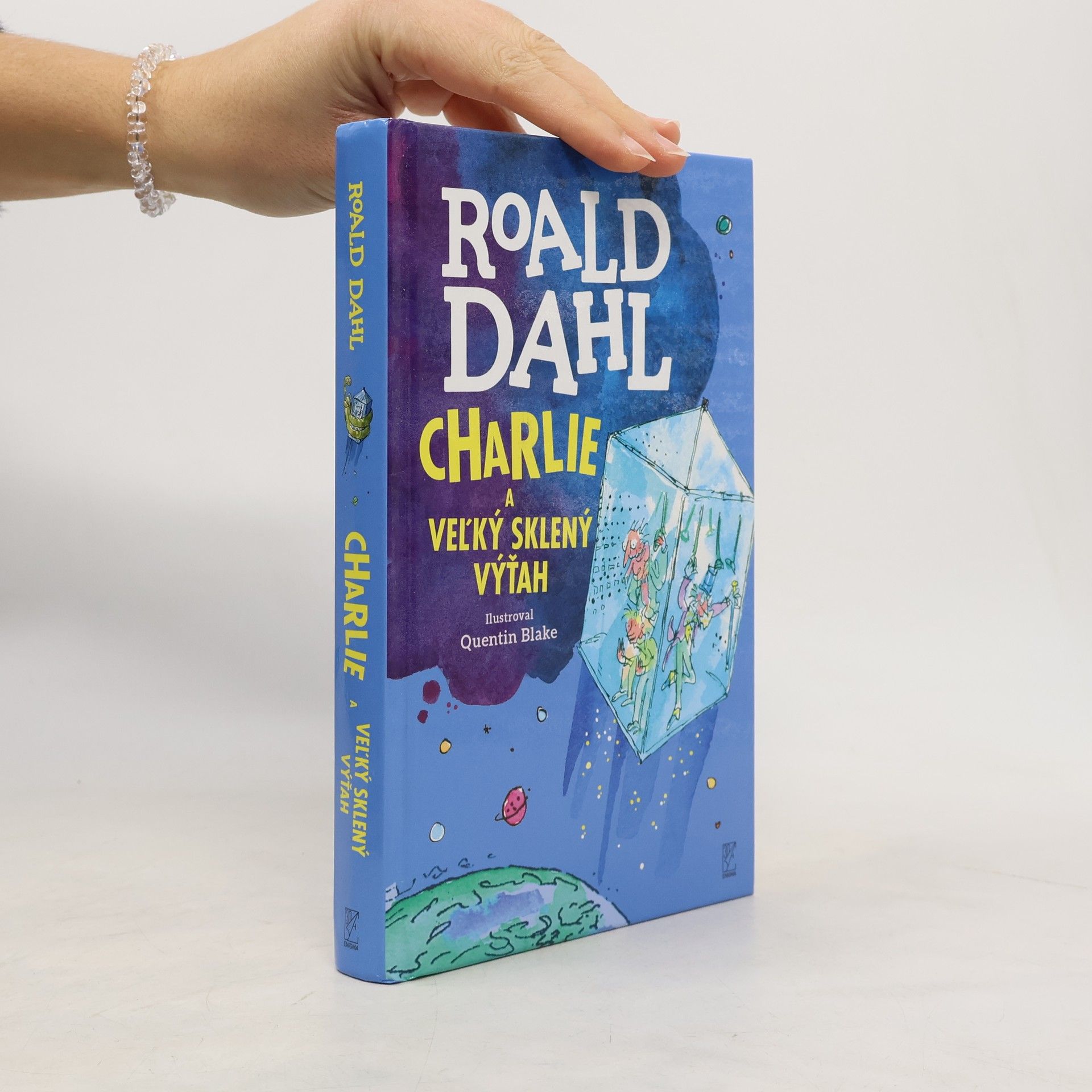 Roald Dahl Charlie a veľký sklený výťah