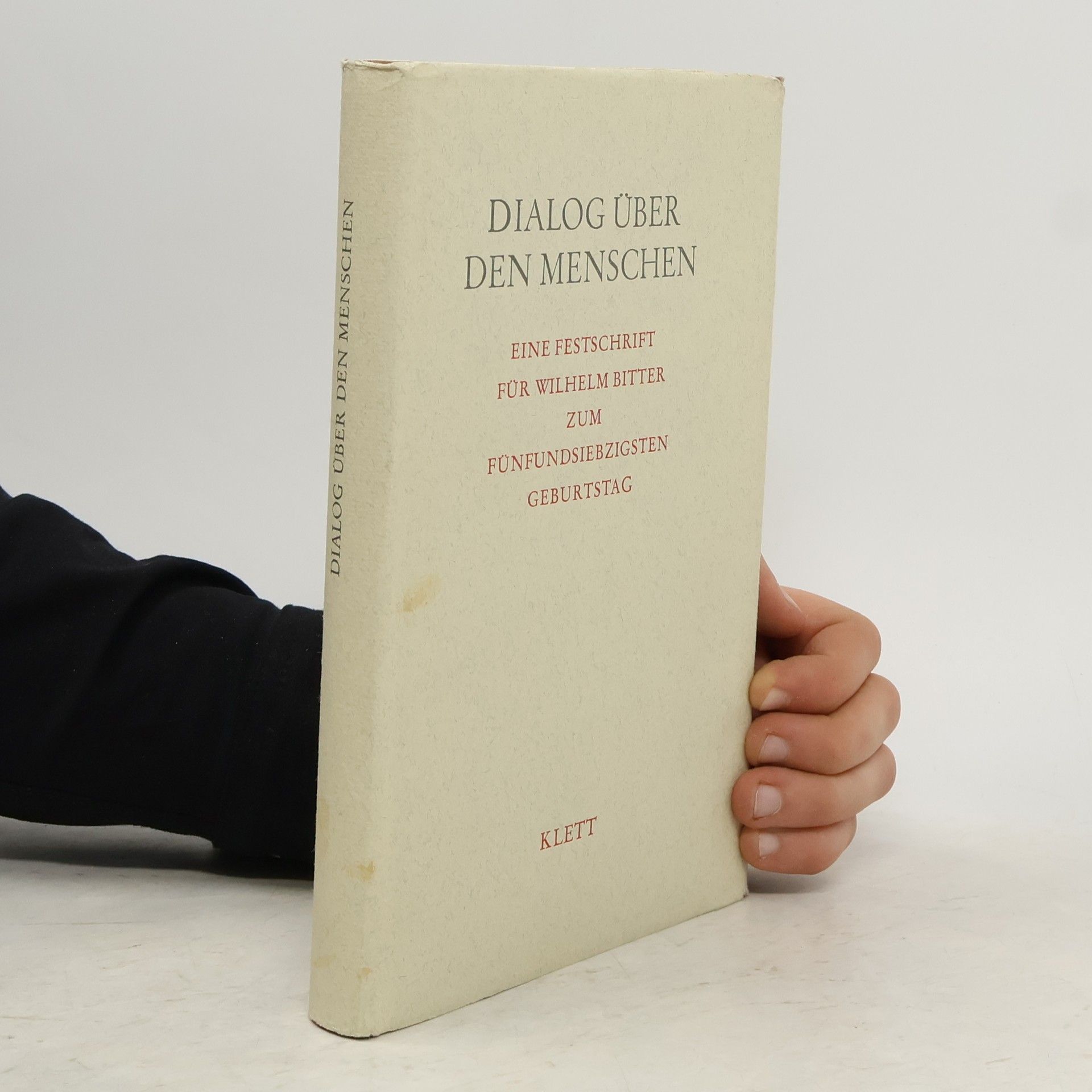 Various authors Dialog über den Menschen