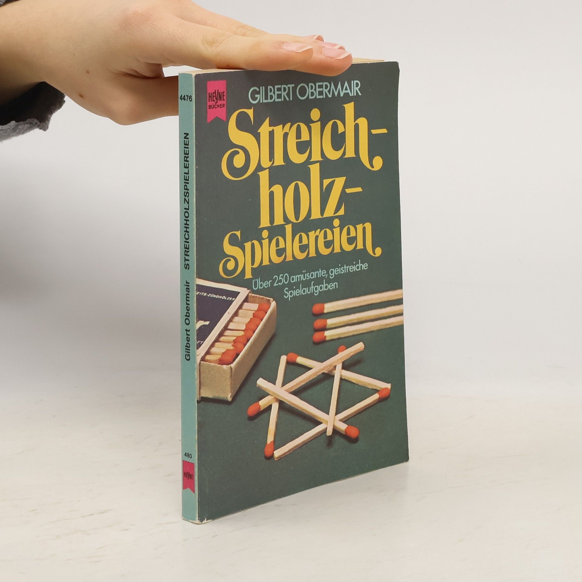 Gilbert Obermair Streichholzspielereien