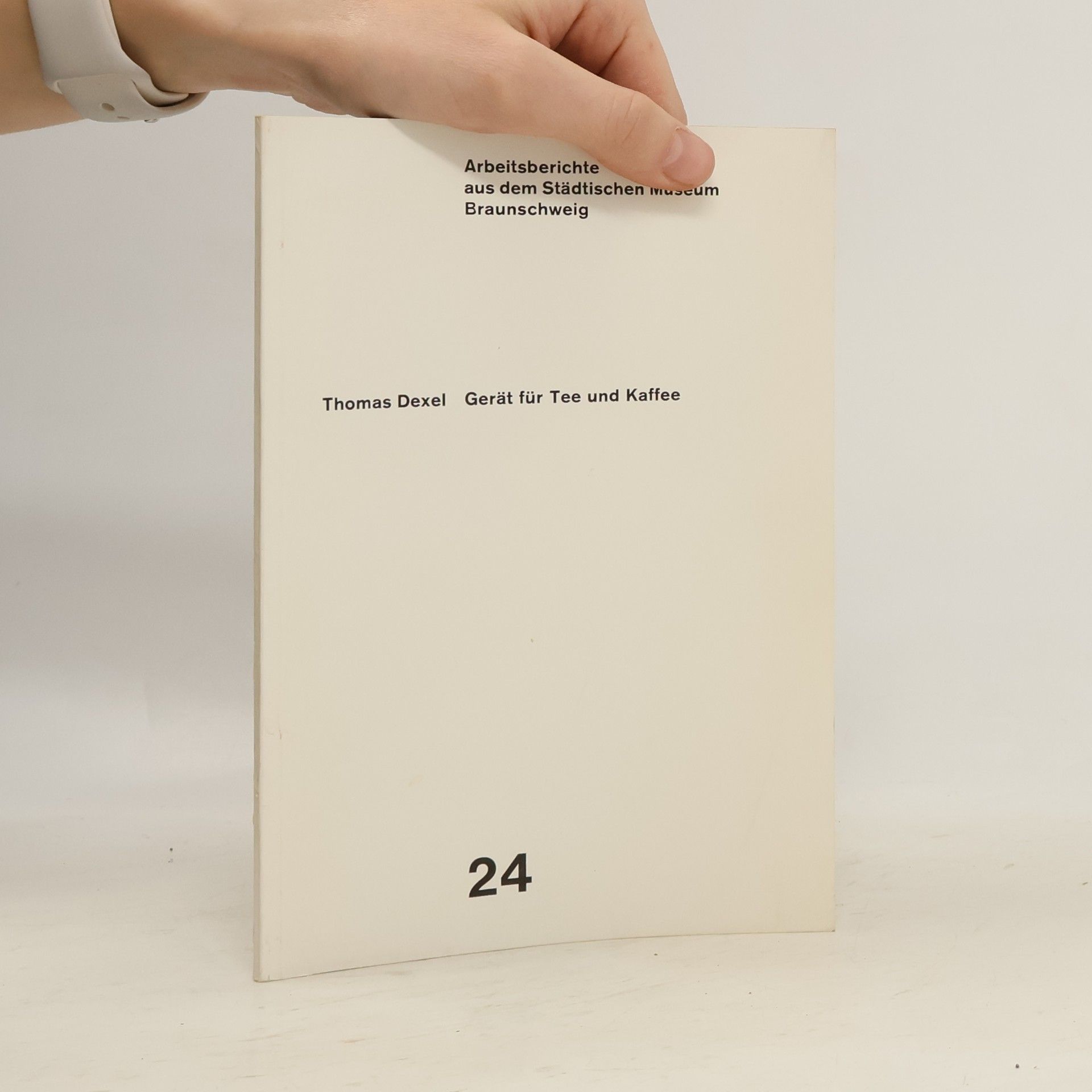 Thomas Dexel Gerät für Tee und Kaffee aus der Formsammlung der Stadt Braunschweig
