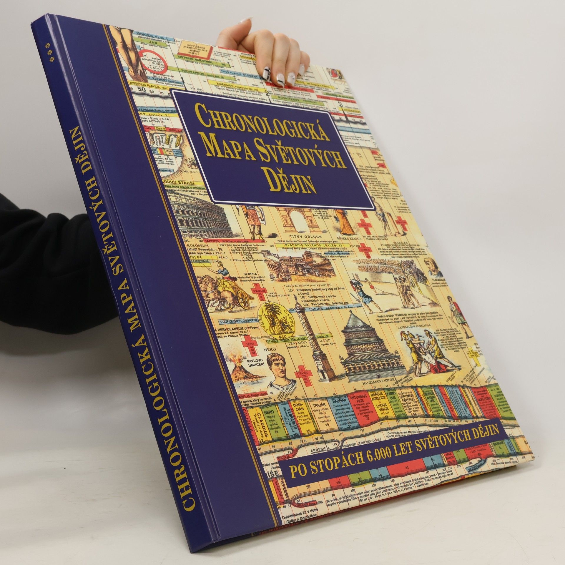 Kolektiv autorů Chronologická mapa světových dějin : po stopách 6000 let světových dějin