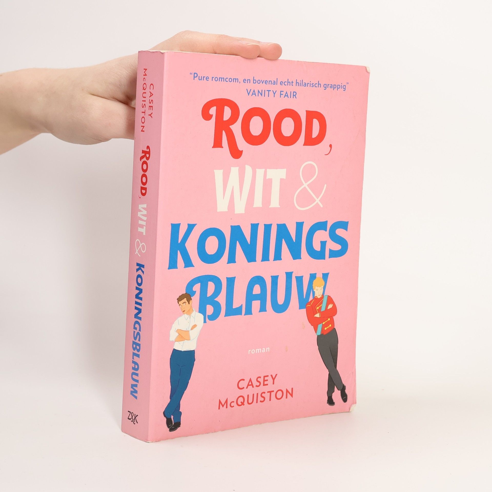 Casey McQuiston Rood, wit & koningsblauw