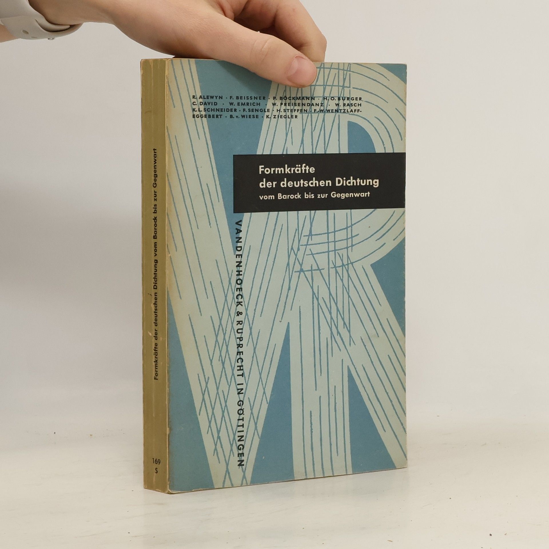 AA.VV. Formkräfte der deutschen Dichtung vom Barock bis zur Gegenwart