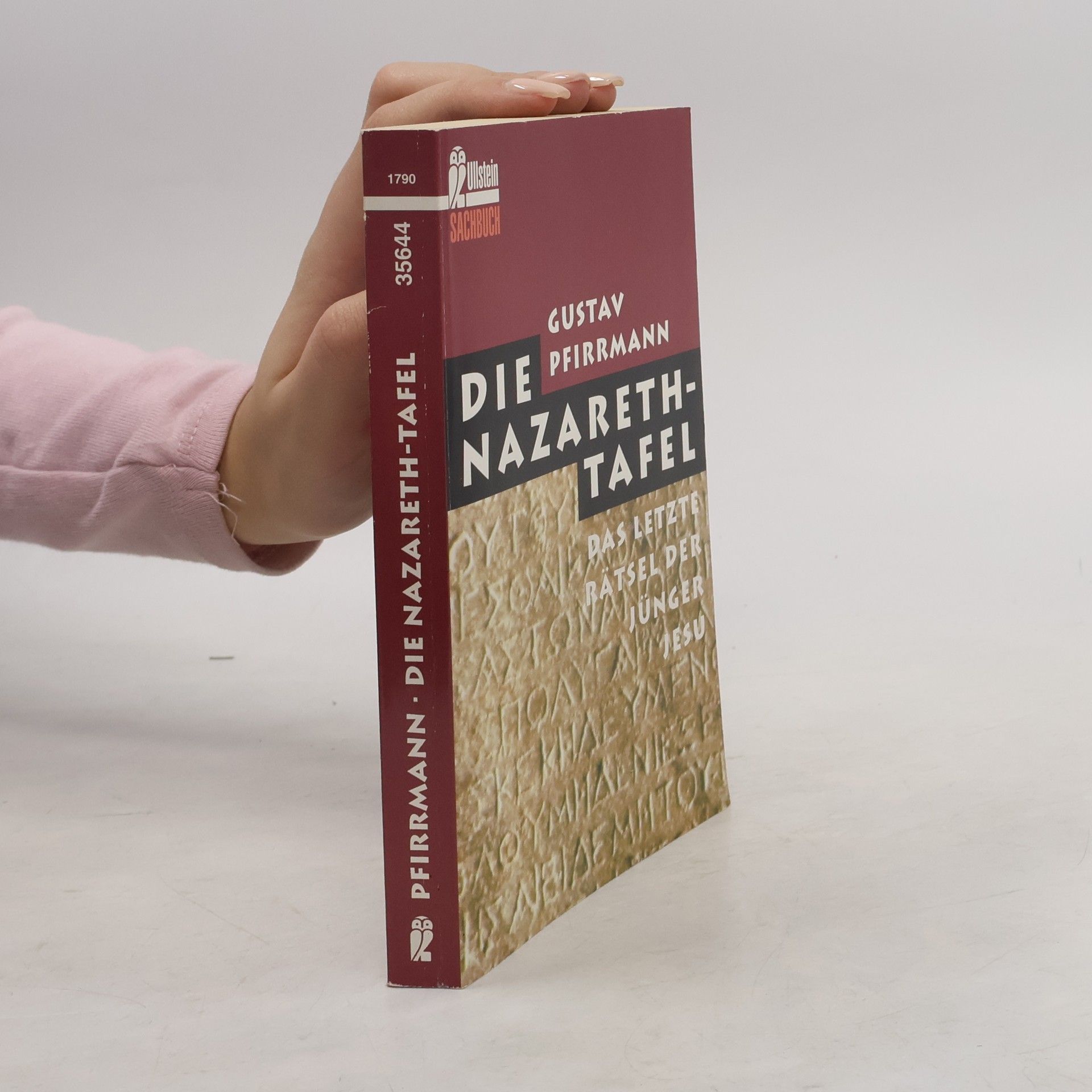 Gustav Pfirrmann Die Nazareth-Tafel