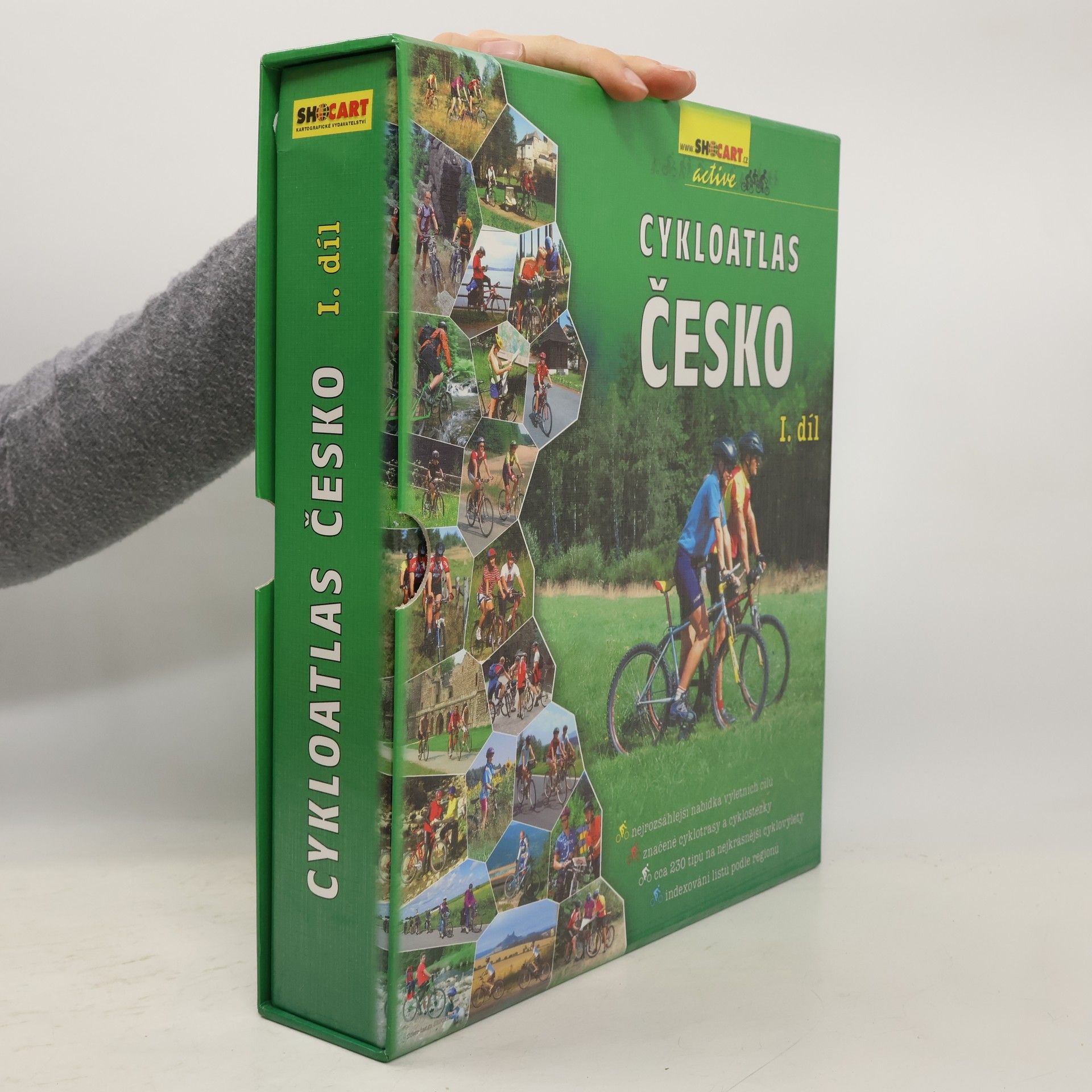 Jiří Šafránek Cykloatlas Česko. 1. díl