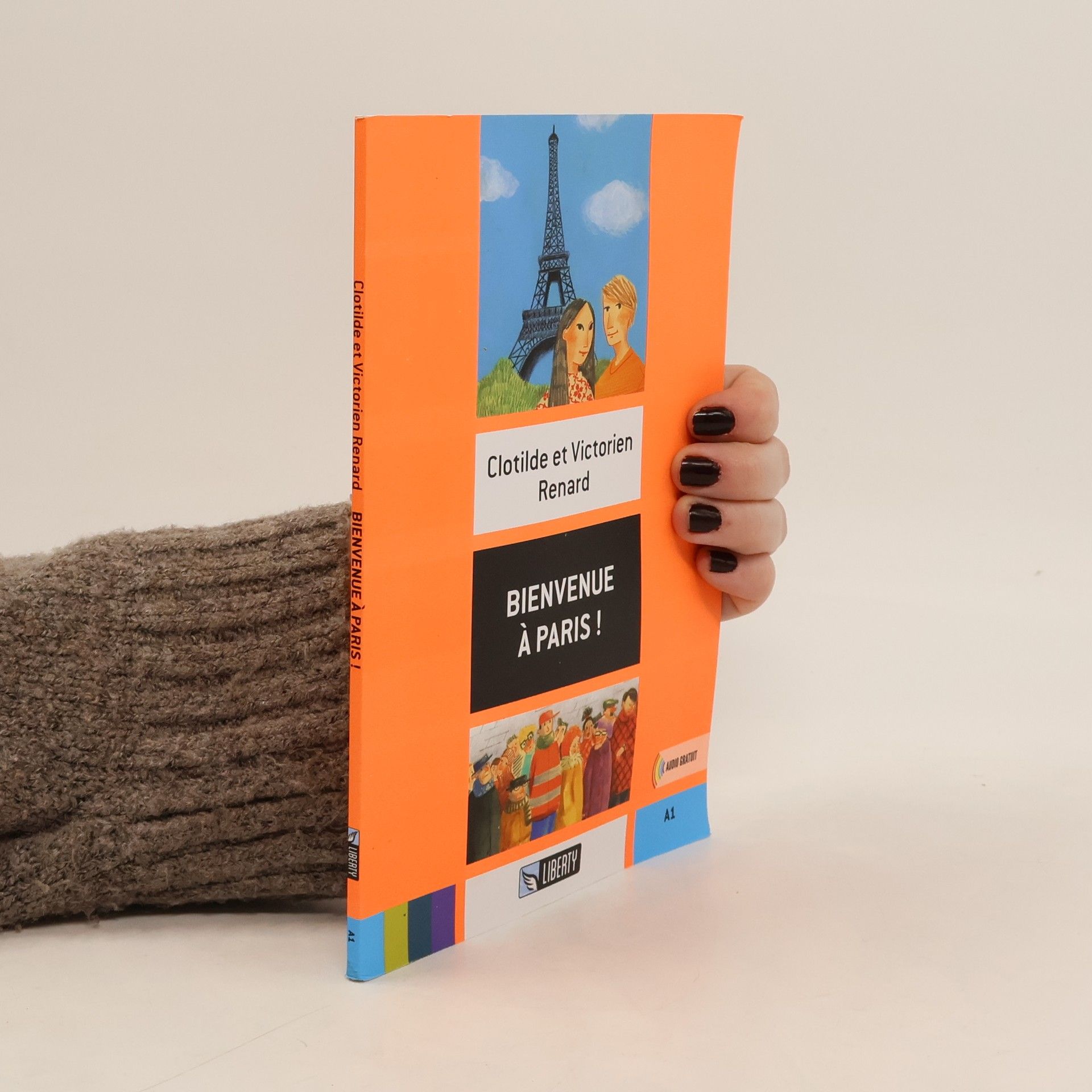 Clotilde Renard Bienvenue à Paris! A1. Con file audio per il download