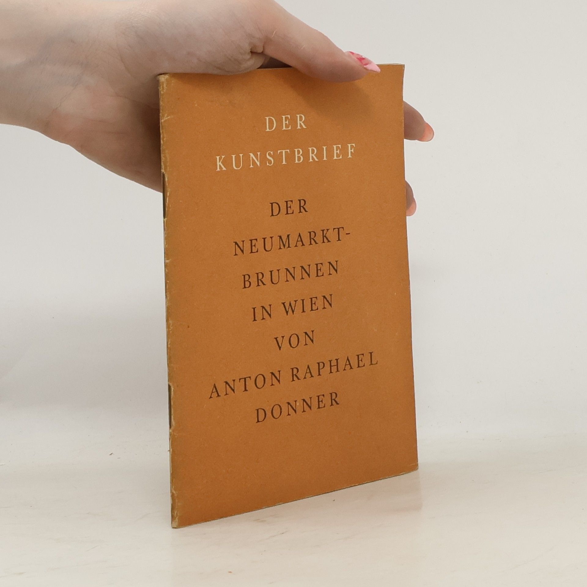 Der Kunstbrief. Der Neumarkt-Brunnen in Wien