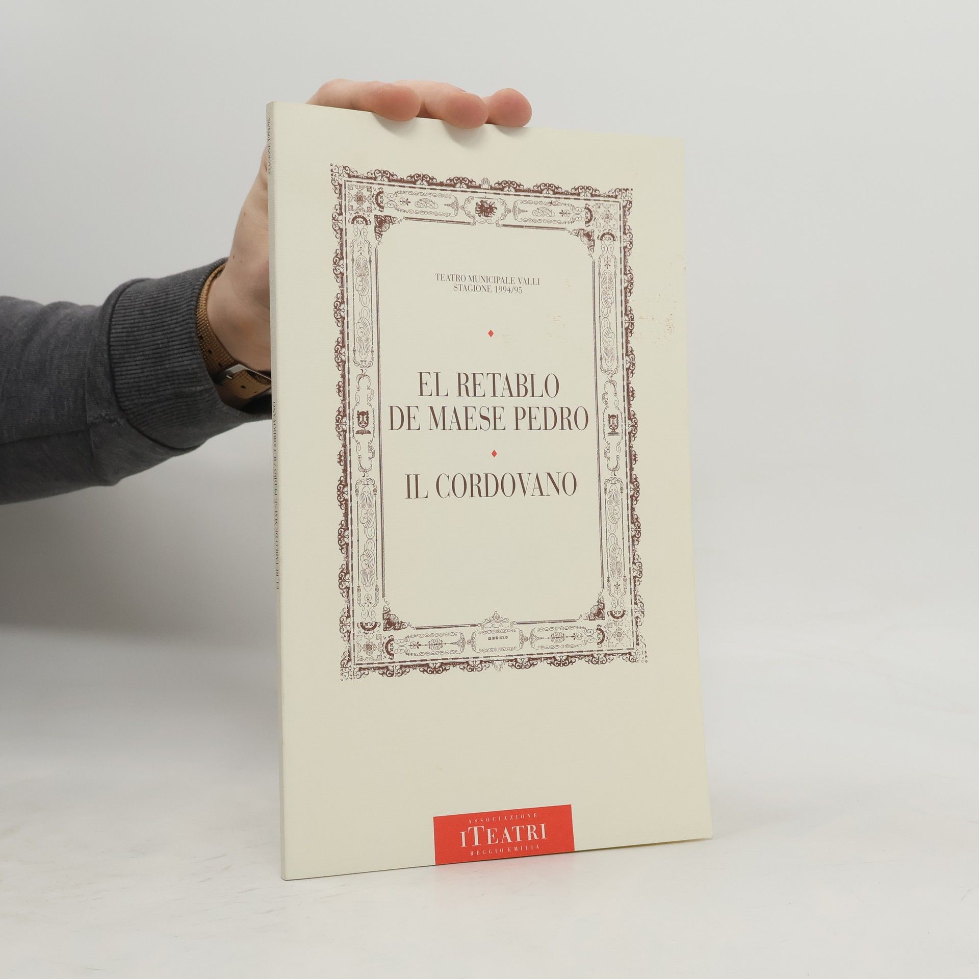 Collectif d'auteurs El retablo de maese Pedro. Il Cordovano