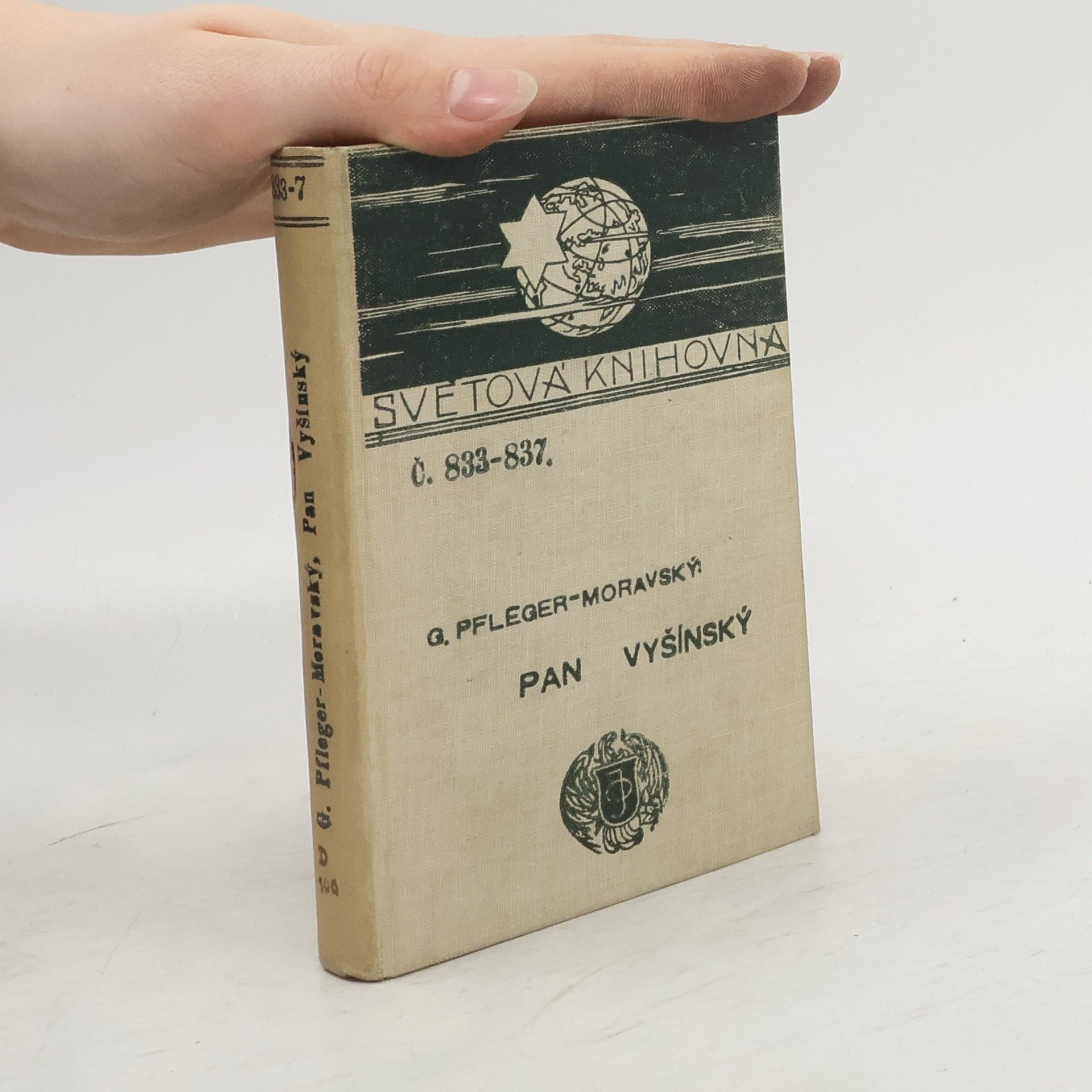 Gustav Pfleger Moravský Pan Vyšínský