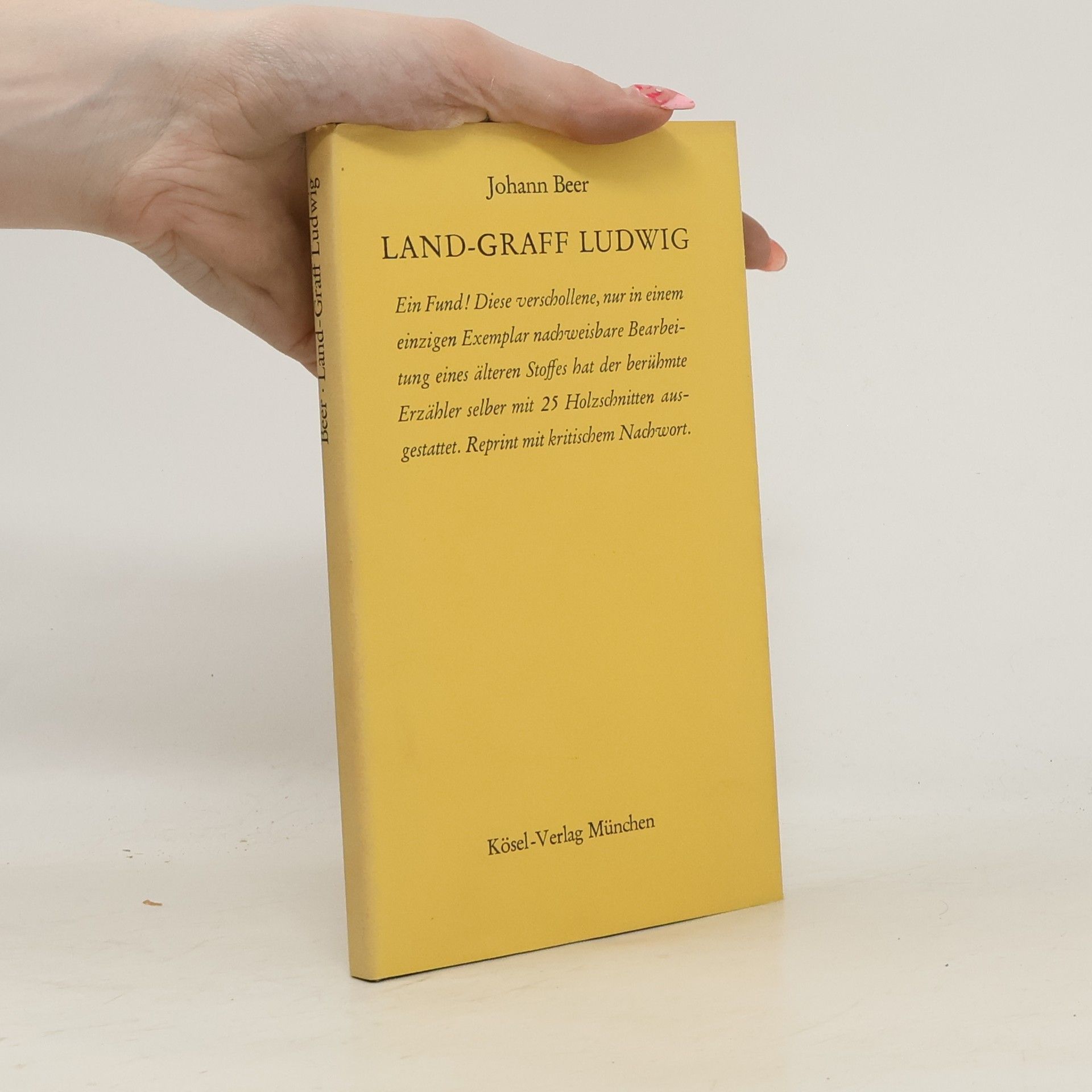 Johann Beer Land-Graff Ludwig