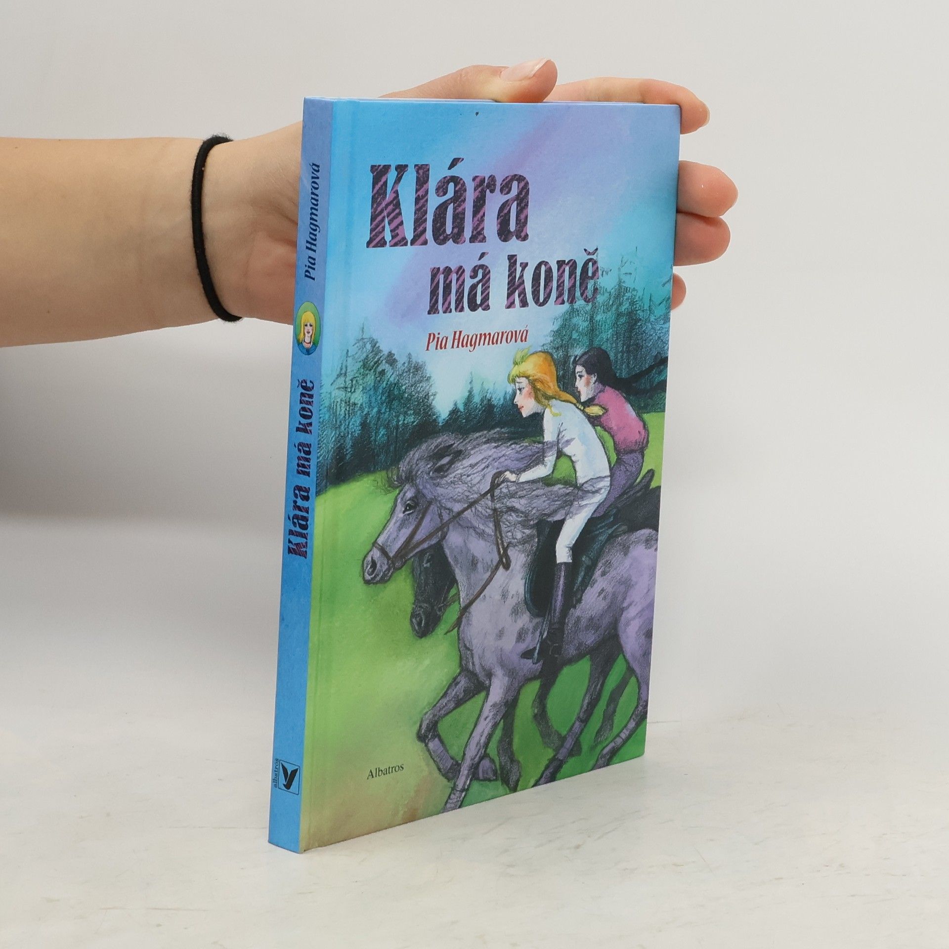 Pia Hagmar Klára má koně