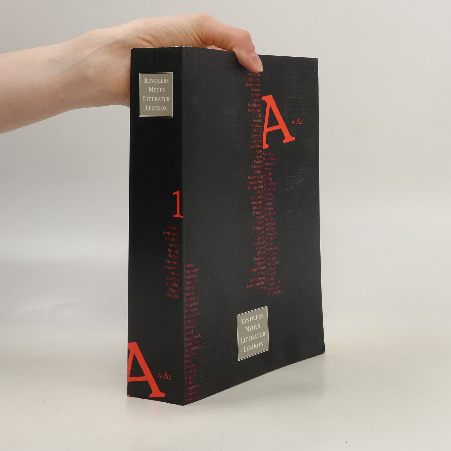 Jens-Walter Lüpkes Kindlers neues Literatur Lexikon, Band 1. A-Az