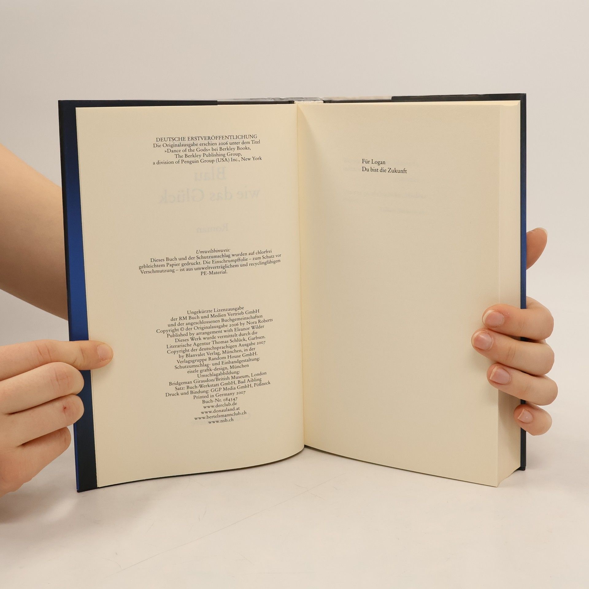 Nora Roberts Blau wie das Glück
