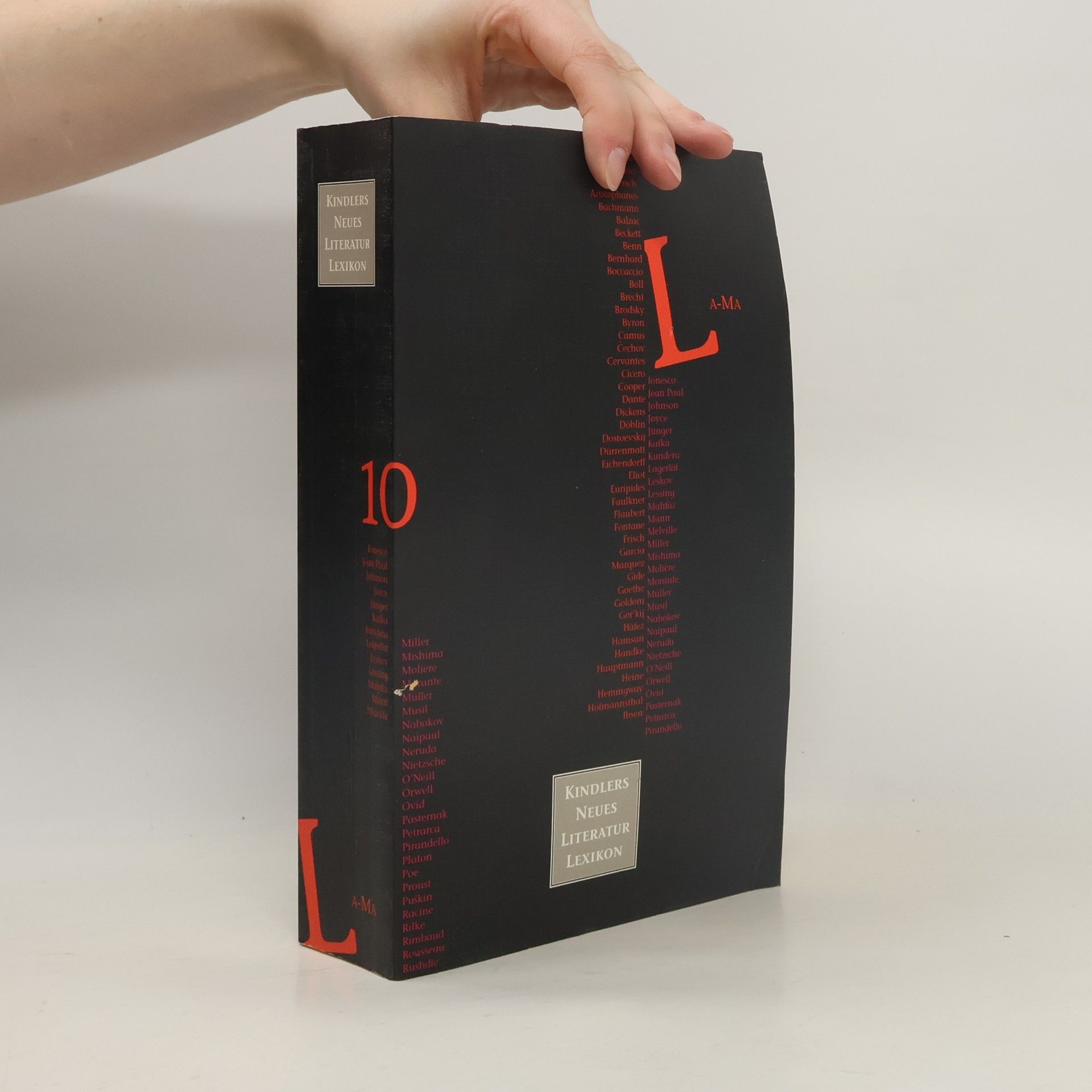 Walter Jens Kindlers neues Literatur Lexikon. Studienausgabe LA-MA, Band 10